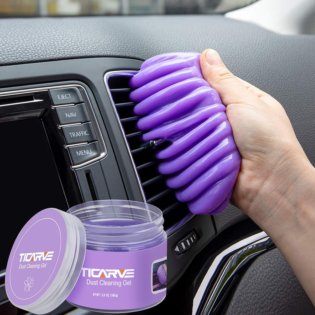 TICARVE Cleaning Gel for Car Detailing Car Vent Cleaner Cleaning Putty Gel Auto Car Interior