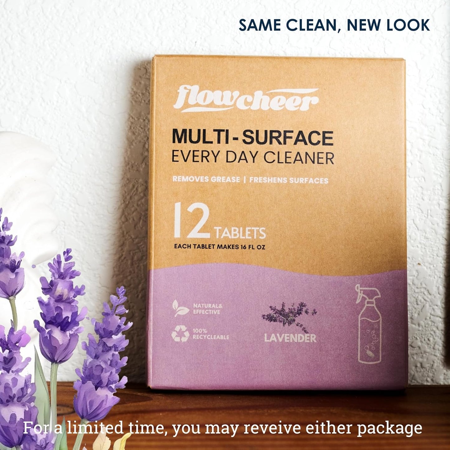 Multi Surface Cleaner Refills -All Purpose Cleaning Tablets-Makes 192 fl oz(12 x 16 Fl oz) Bottles