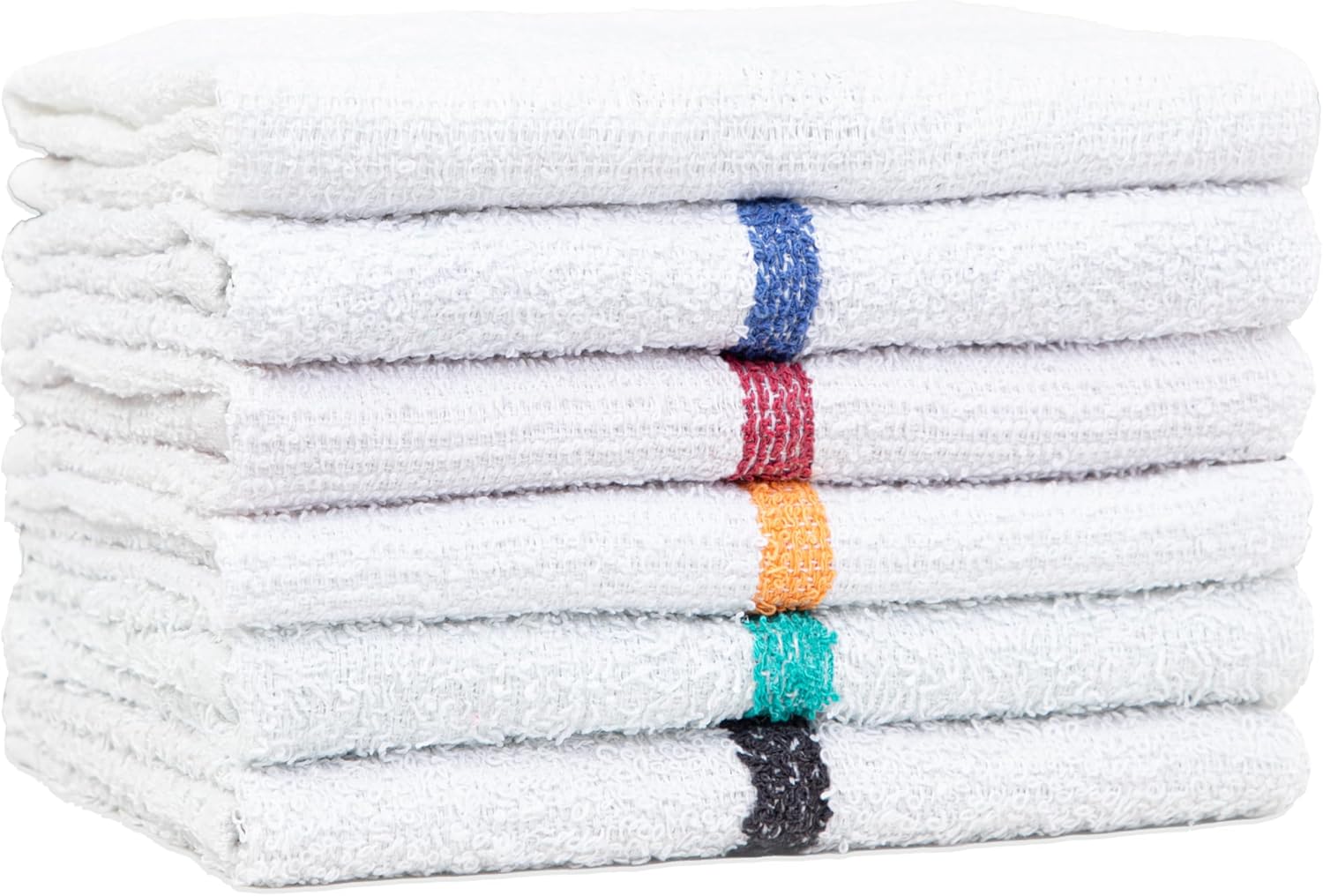 Arkwright Qwick Wick Bar Mop Towels - (Pack of 12) 100% Cotton Quick Dry Dishcloths, Super
