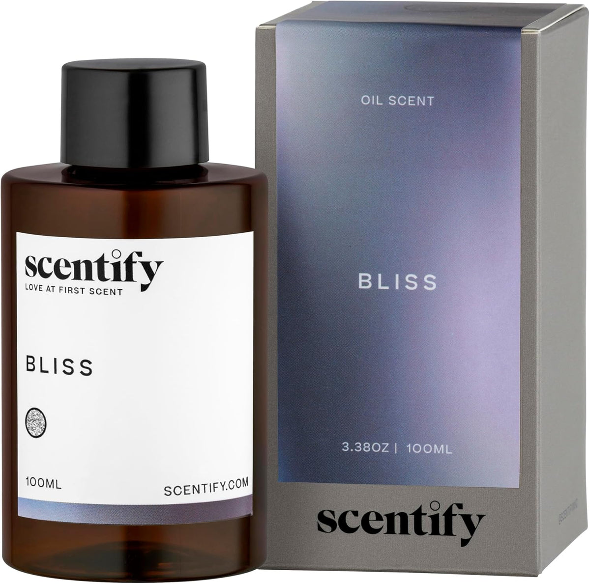Scentify Bliss Aroma Oil Refill Scent for Oil Diffusers - Eucalyptus, Bergamot, Tea & Powdery