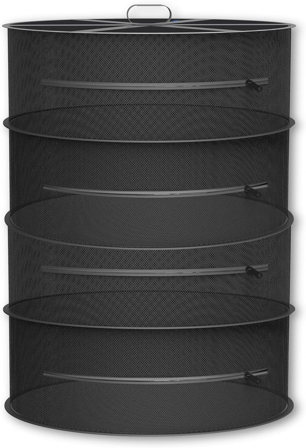 AC Infinity Herb Drying Rack, 4-Layer Hanging Mesh Net for Plants, Seeds, and Buds, 18" Diameter