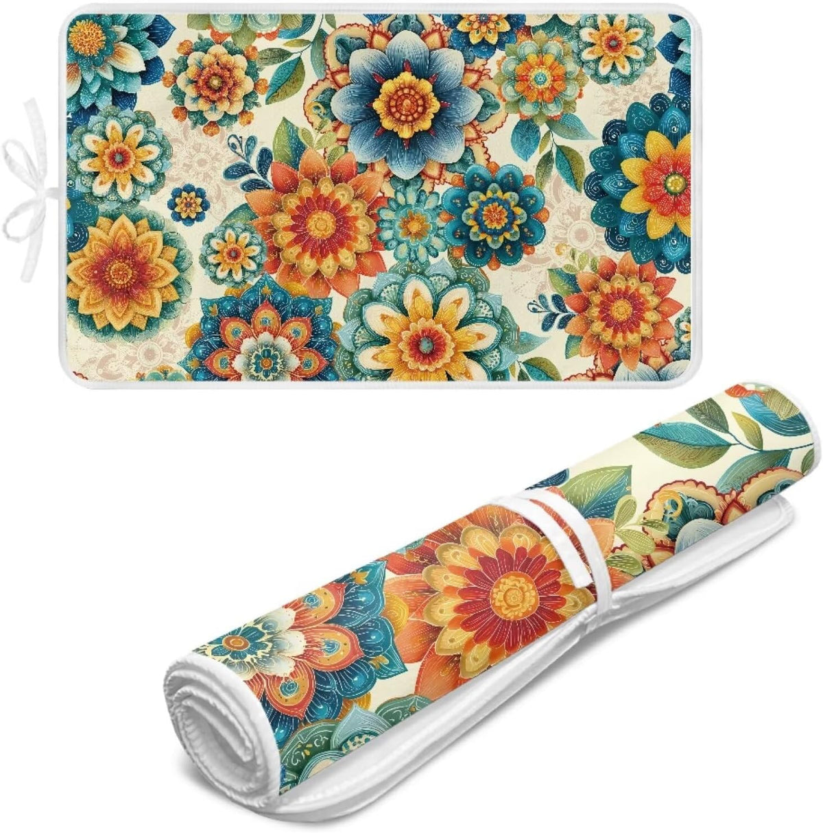 Boho Ironing Mat Foldable Ironing Pad Portable Board Iron Board Alternative Cover,Foldable Cover