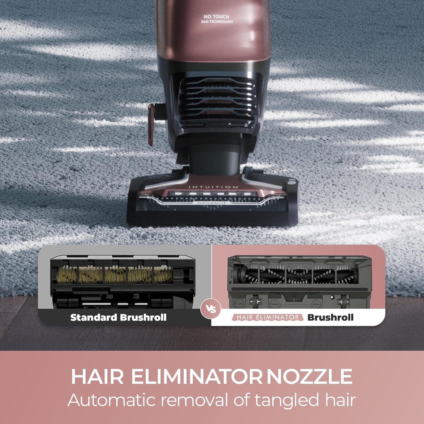 Kenmore BU4050 Intuition Bagged Upright Vacuum, liftup Cleaner with Hair Eliminator brushroll, pet