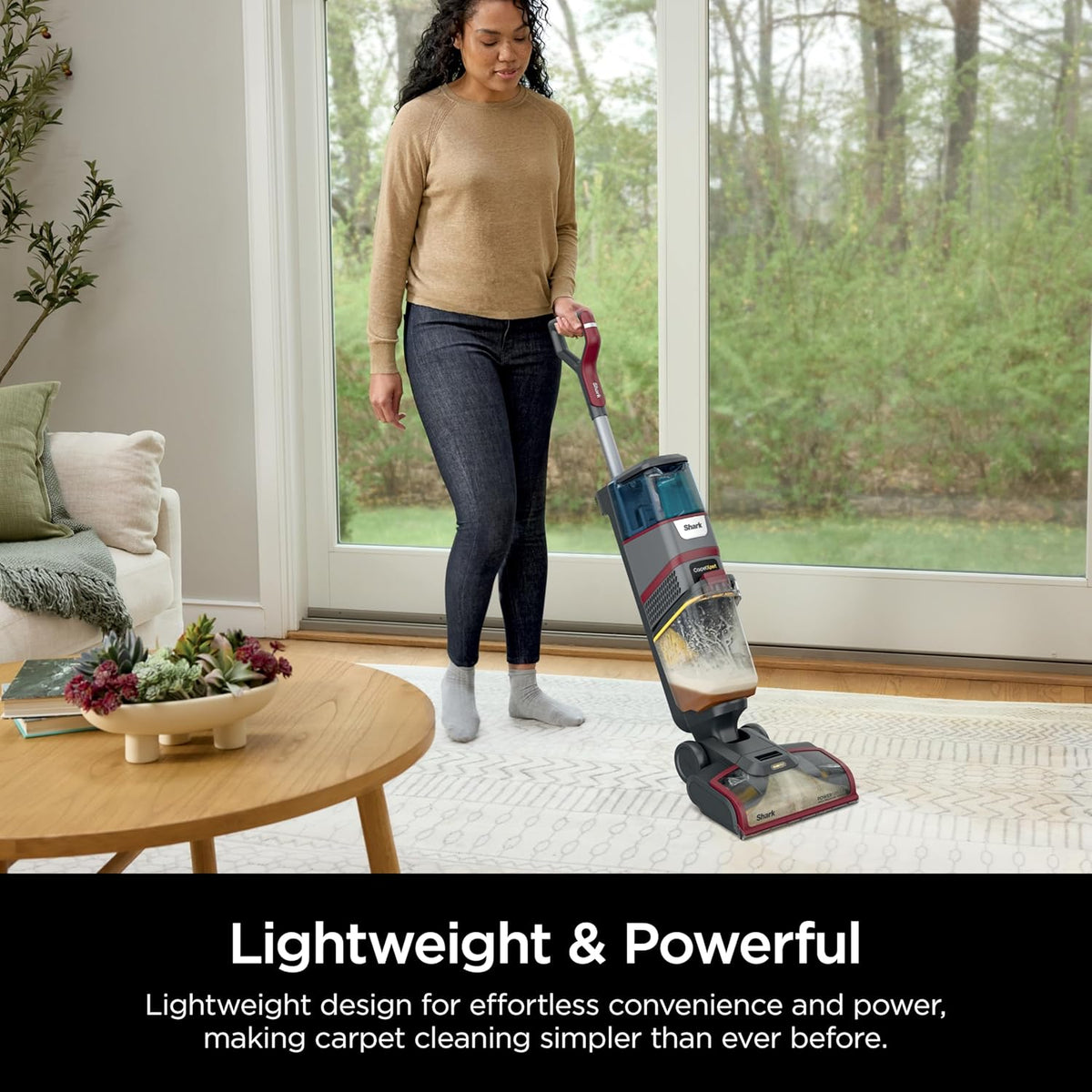 Shark CarpetXpert HairPro Upright Carpet Cleaner, Perfect for Pets, Lightweight & Powerful, Dirt