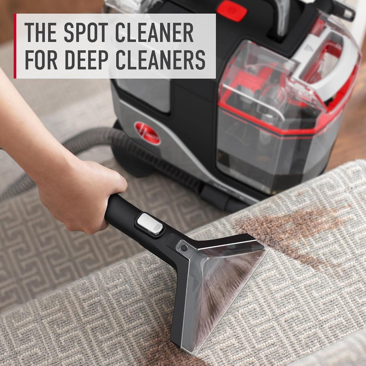 Hoover CleanSlate XL Deep Cleaning Carpet + Upholstery Spot Cleaner Machine with Specialized Tools