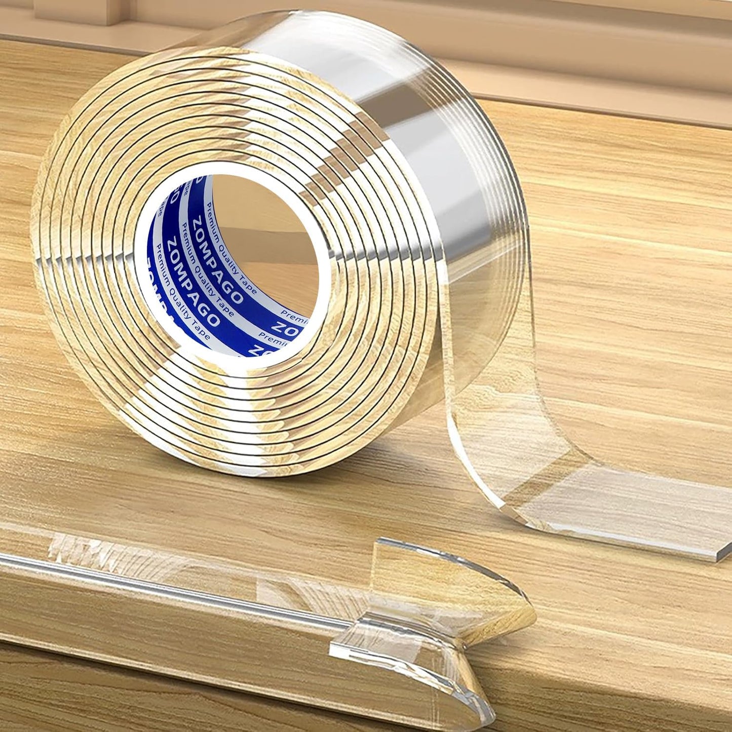 Clear Soft Corner Protectors for Furniture Strip,1.6in x 13FT,Sharp Edge & Table Bumper,Window