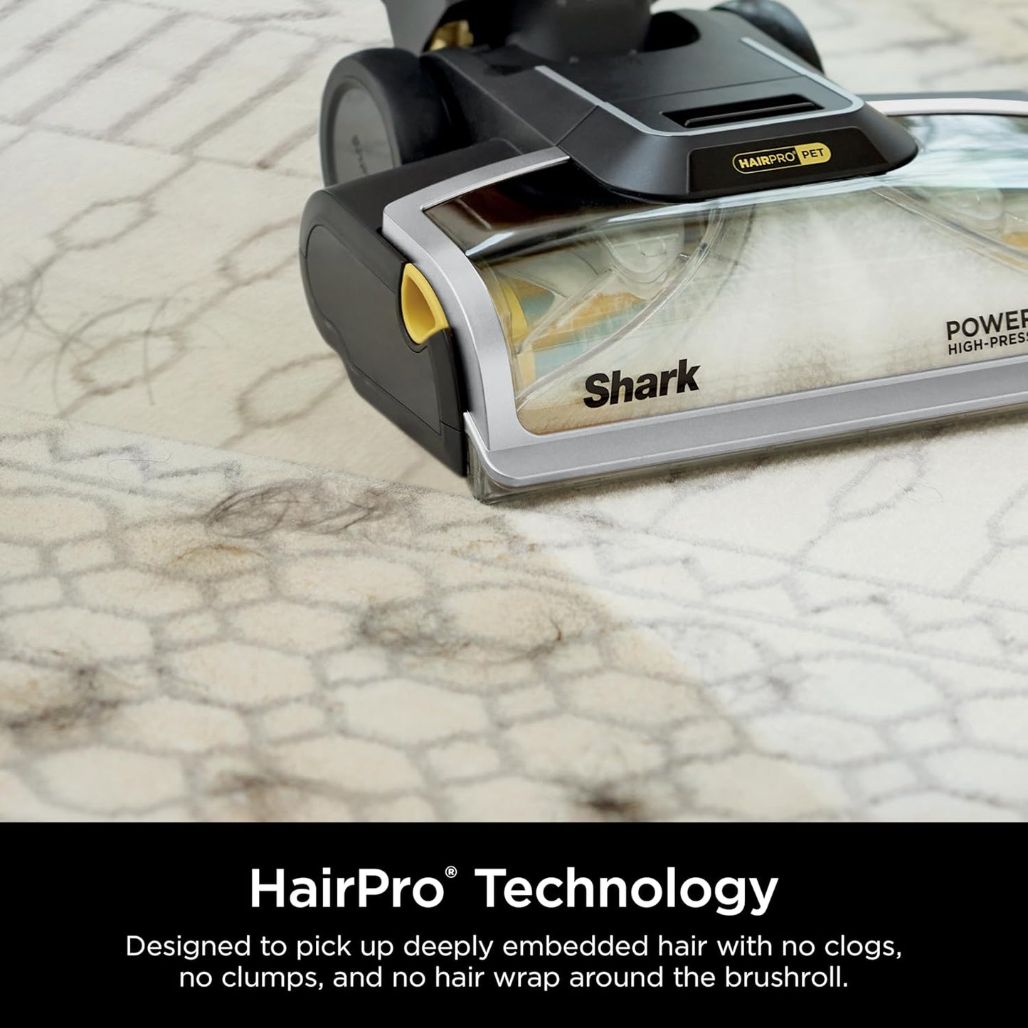 Shark CarpetXpert HairPro with StainStriker Upright Carpet, Area Rug & Upholstery Cleaner, Perfect
