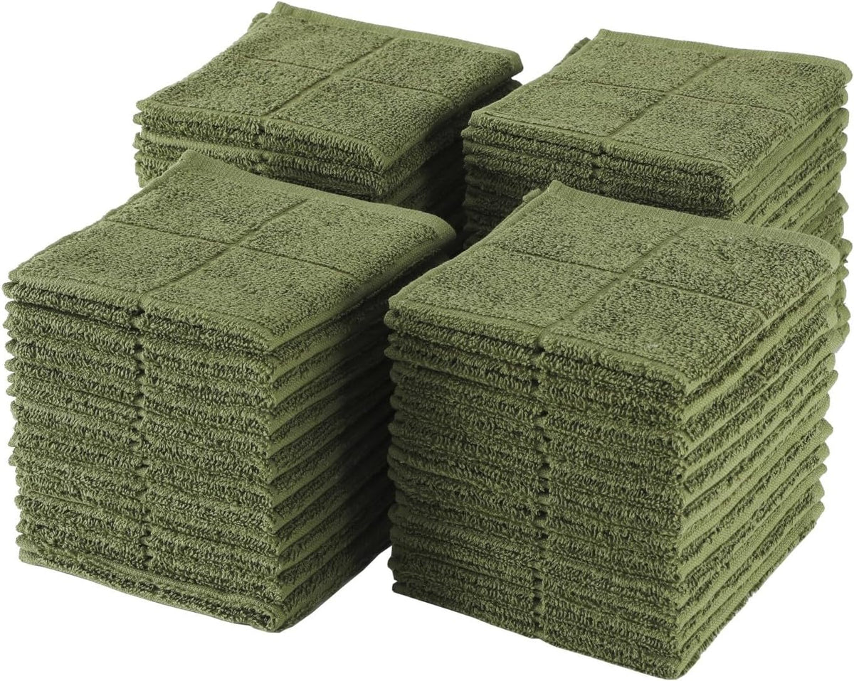 Glynniss Kitchen Dish Cloths Highly Absorbent Dish Rags 100% Cotton Wash Cloths for Washing Dishes