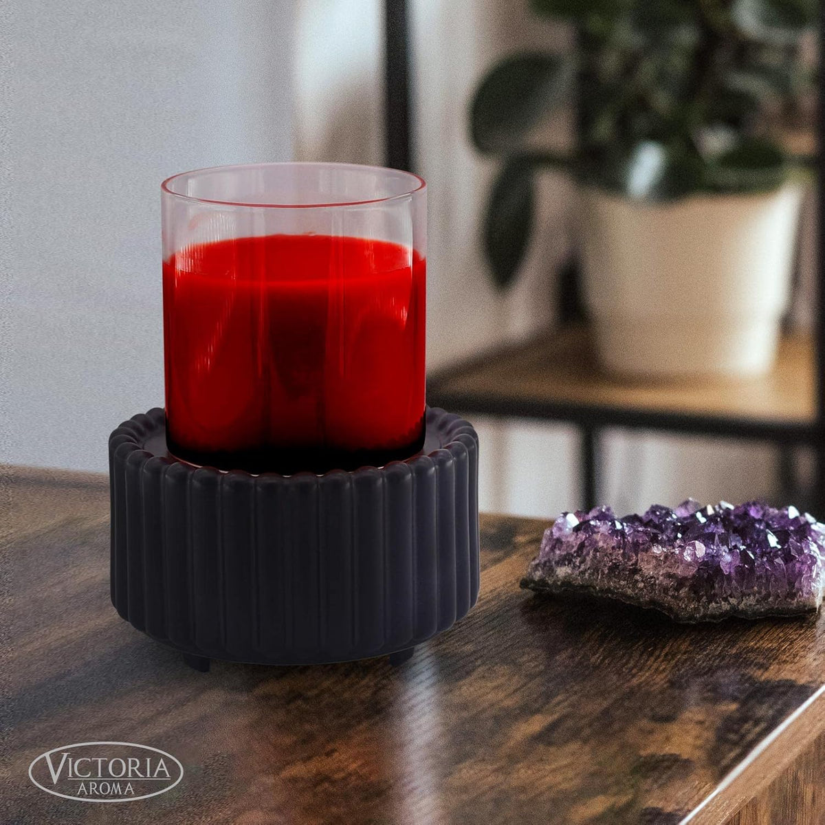 Ceramic Wax Melt Warmer 3-in-1 Candle Wax Warmer for Scented Wax Melter Electric Fragrance Wax