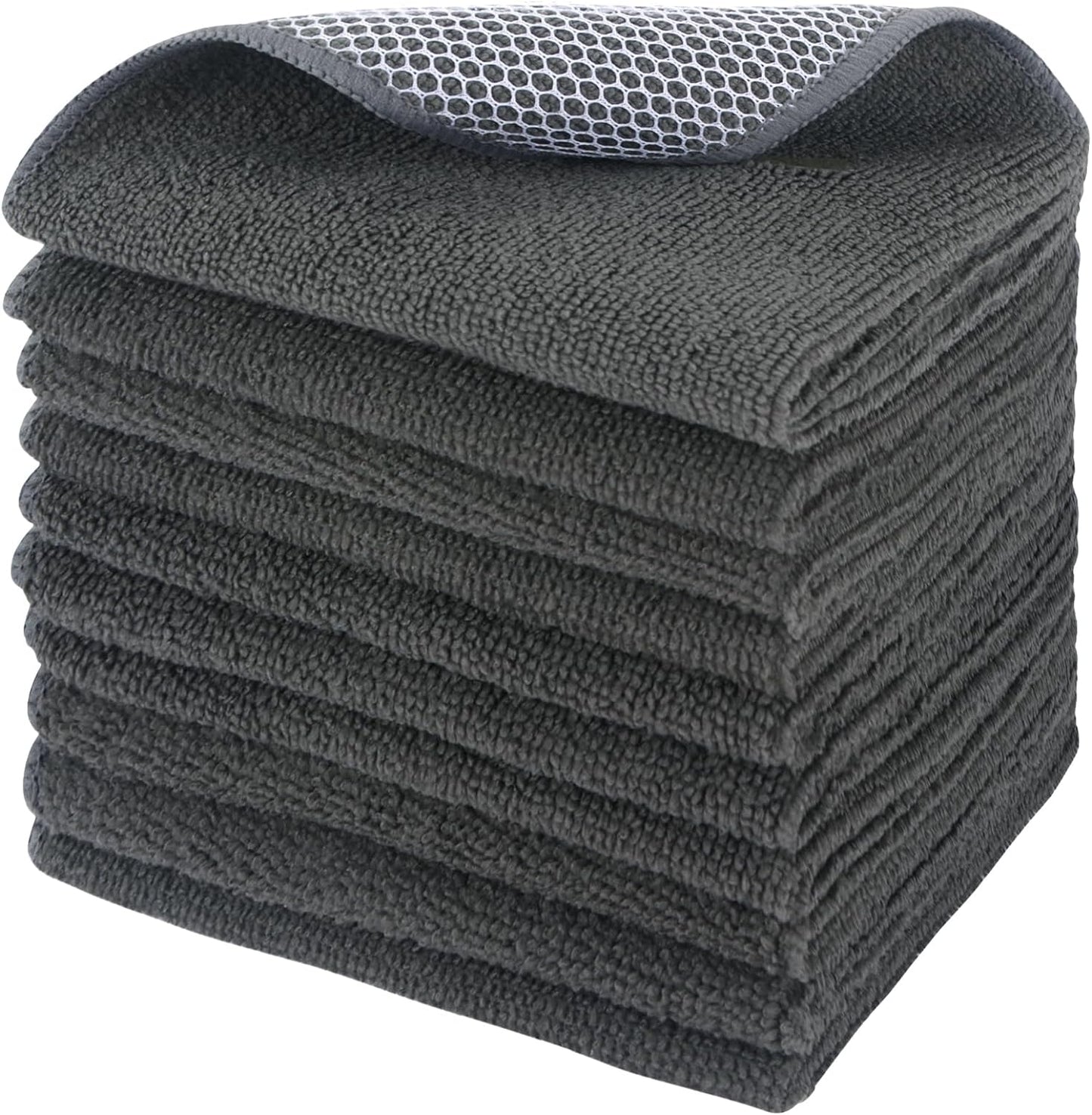SINLAND Microfiber Dish Cloths Wash Clothes for Kitchen Best Kitchen Cloths Cleaning Cloth Poly
