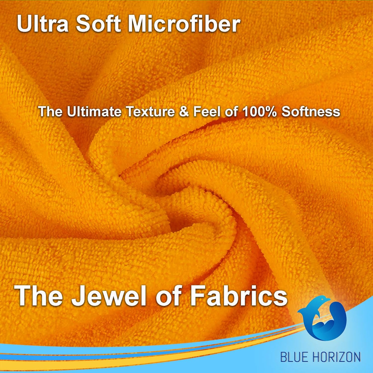 Large Microfiber Cleaning Towels, 36-Pack, Ultra Soft Plush Washcloths, Professional Grade Premium