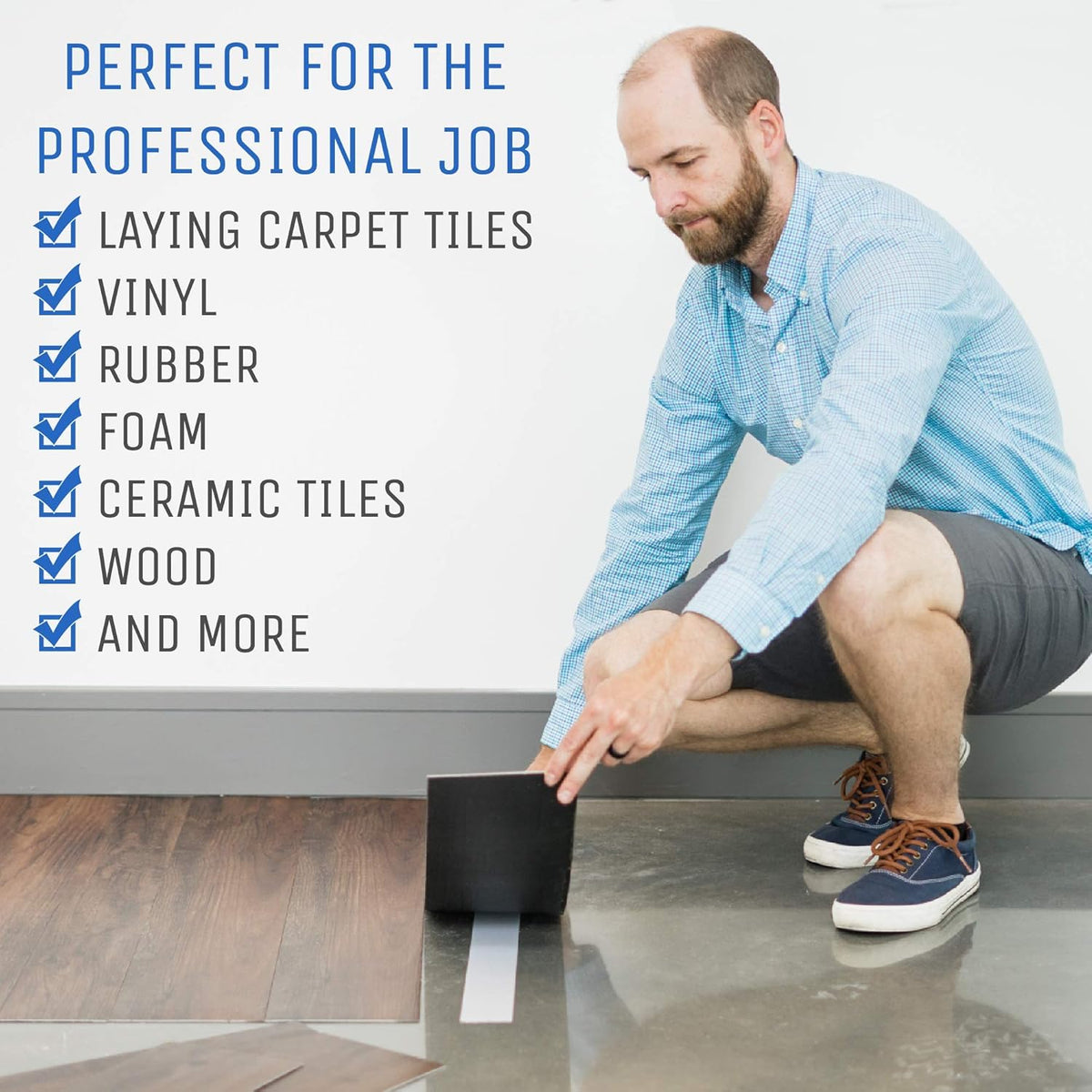 Strongest Double Sided Carpet Tape, 2 Inch by 40 Yard, 120 feet! 2X More! 5 Stars Professional