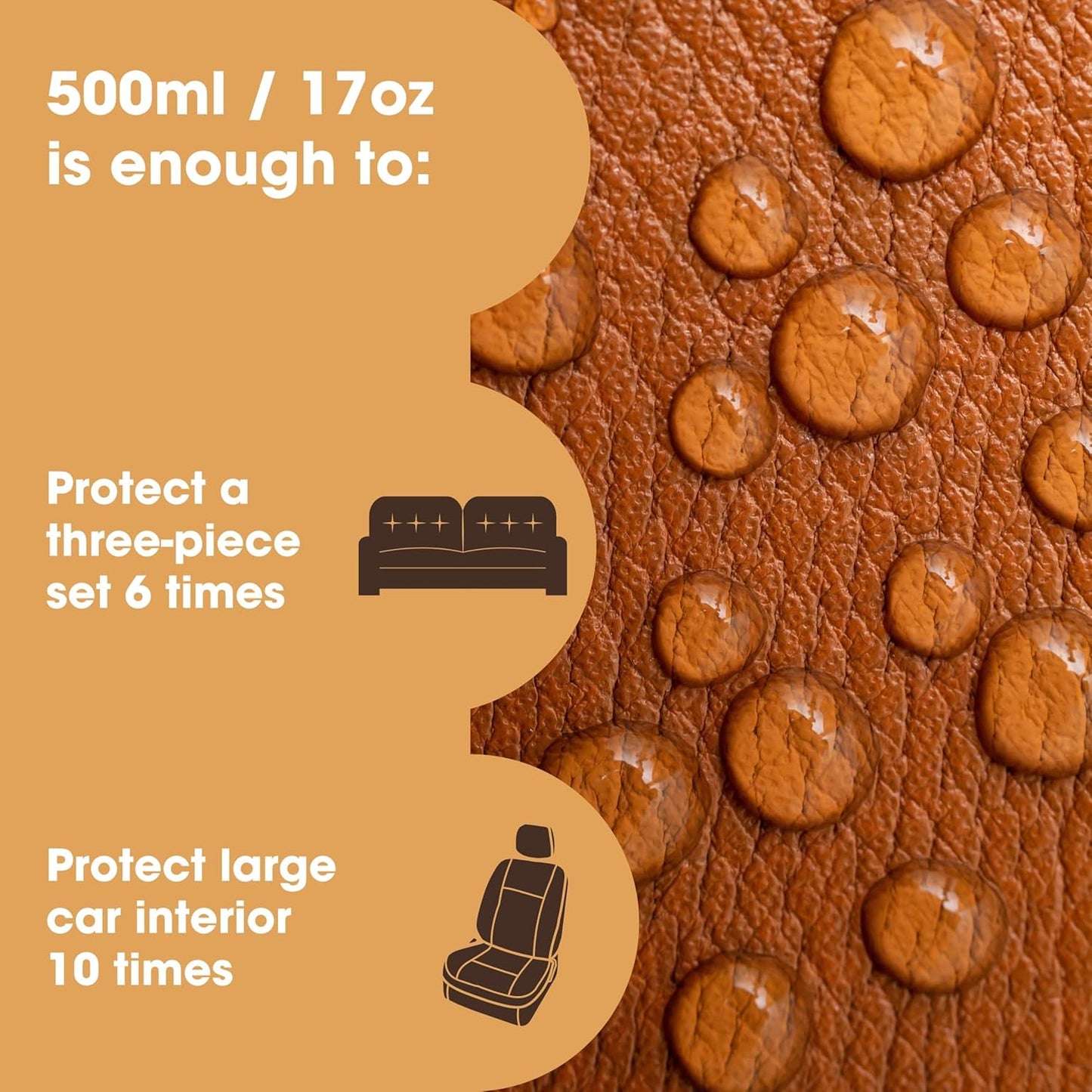 Furniture Clinic Leather Protection Cream | 2-in-1 Leather Conditioner & Waterproofing Protector