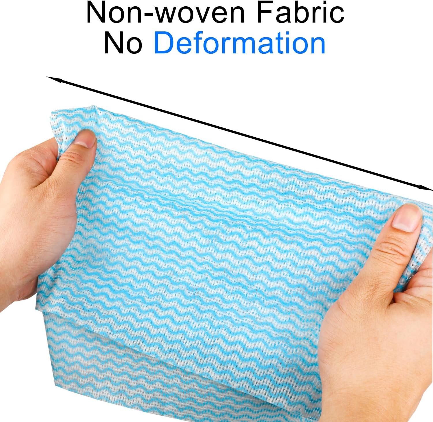 100 Count Disposable Cleaning Towels and Dish Cloths,Super Absorbent Dishcloths,Multi-Surface