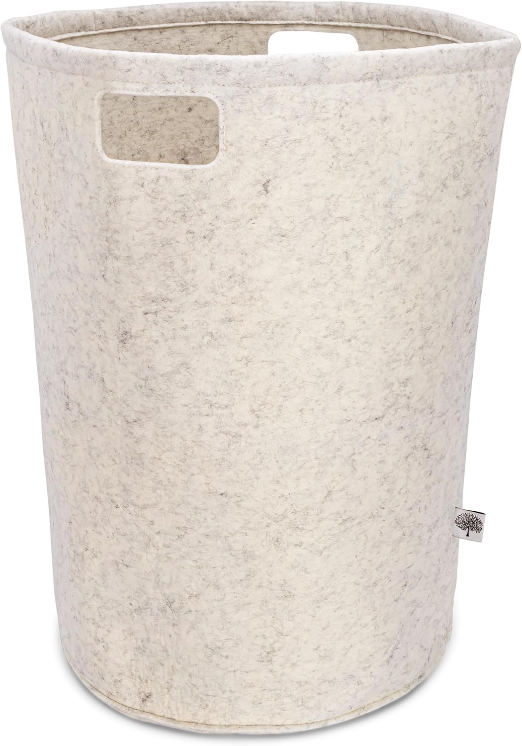 Parker Baby Co. Nursery Laundry Hamper - Large Felt Storage Basket and Baby Hamper for Nursery