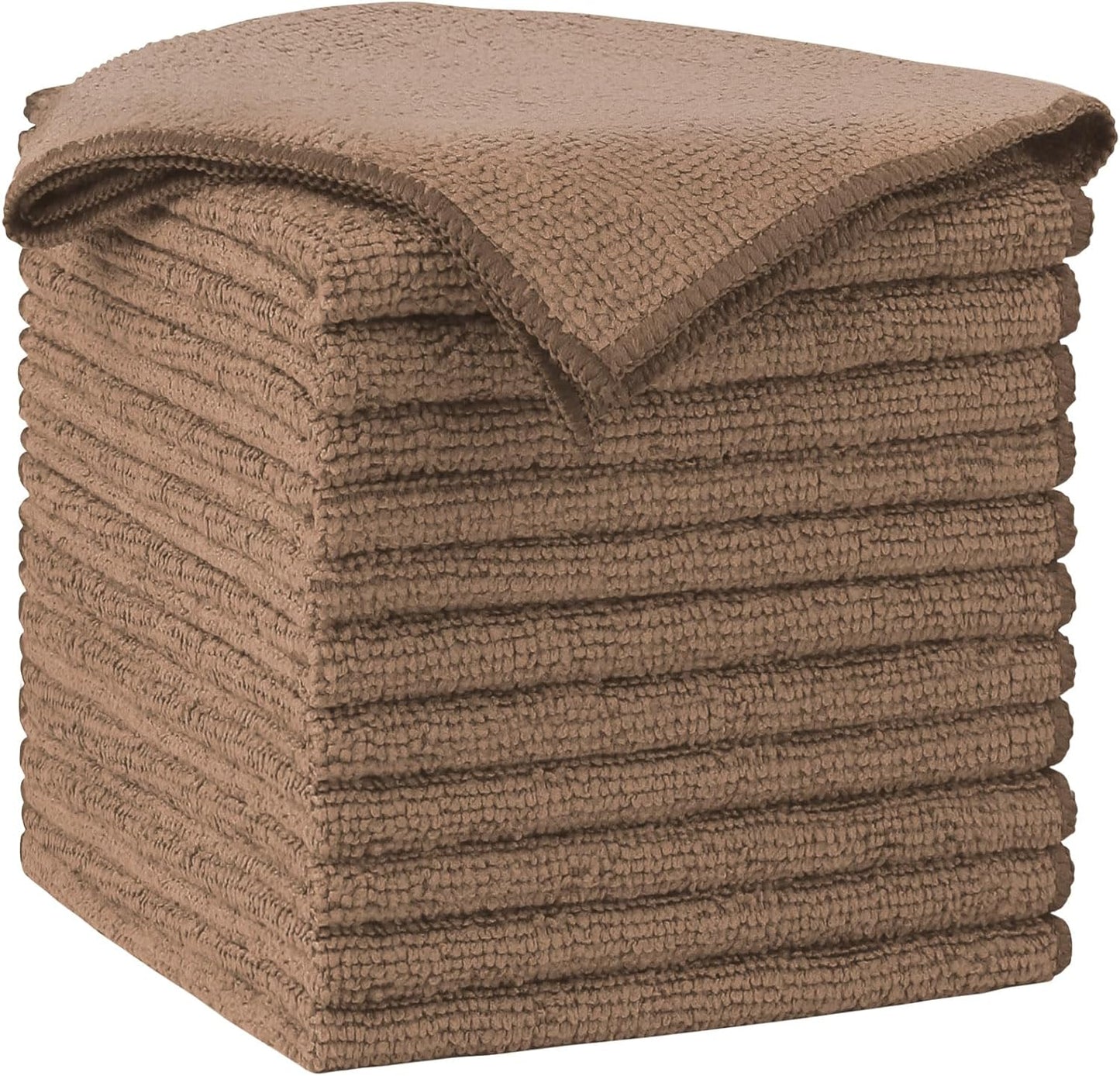 AIDEA Microfiber Cleaning Cloth-12PK, Soft Microfiber Towels for Cars, Absorbent Cleaning Rags