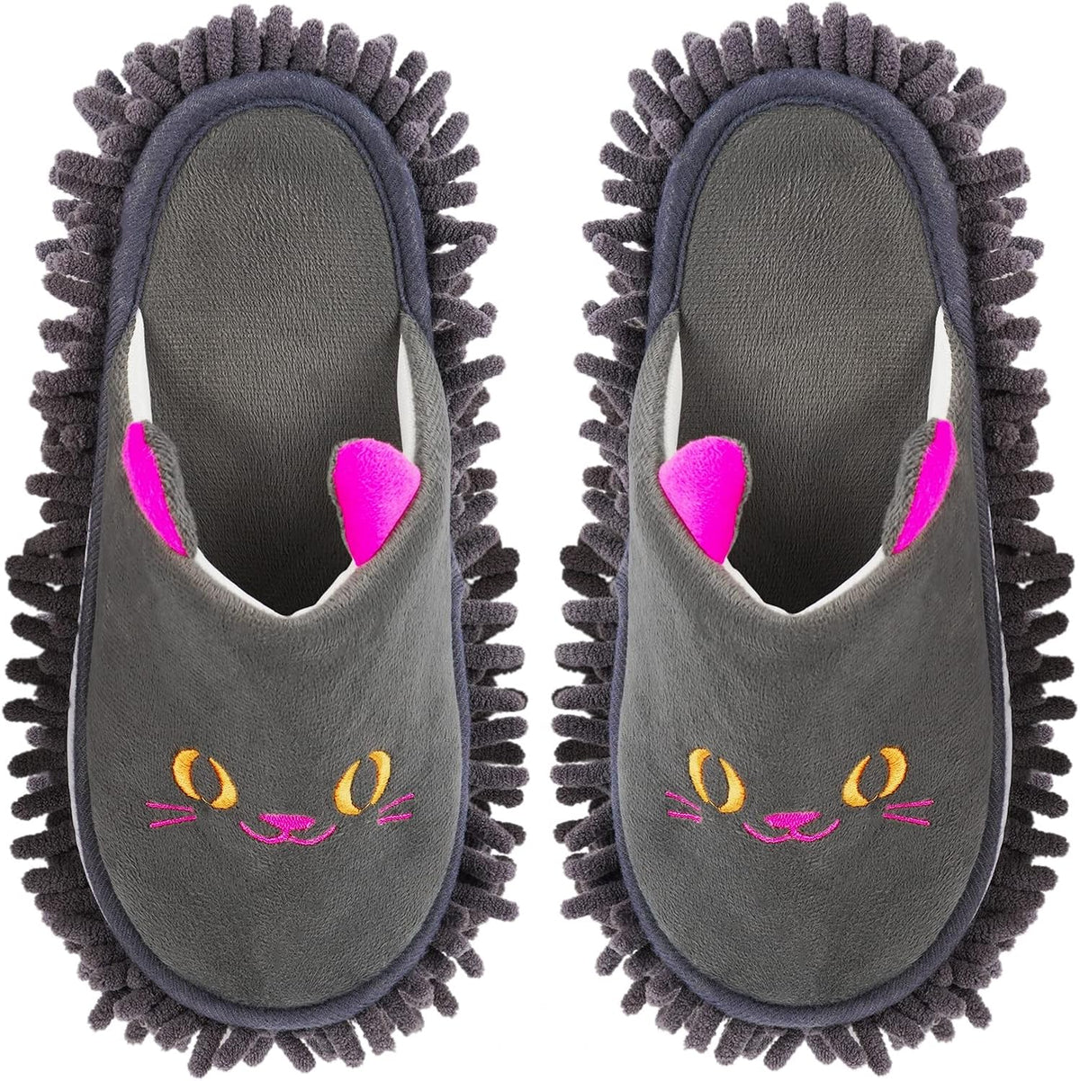 Warm Microfiber Slippers Floor Dust Dirt Hair Mop Slippers Shoes Anti-slip Moccasin Bedroom Home