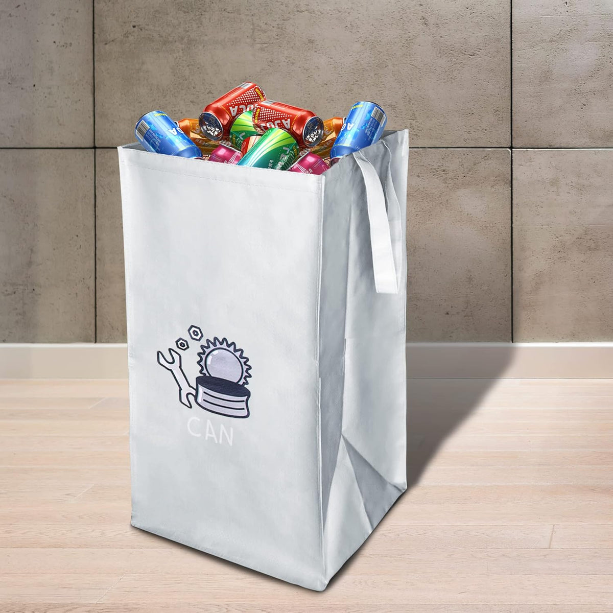 Recycling Bags,Separate Recycling Waste Bin Bags for Kitchen Home, Trash and Recycle Bin