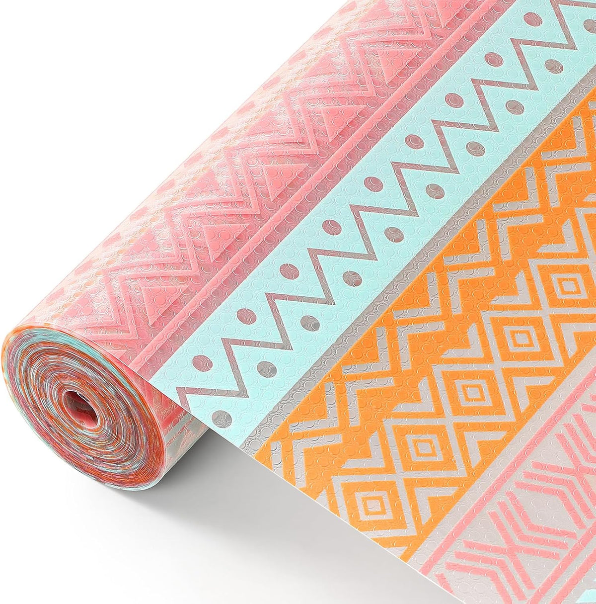 Cooyes Drawer and Shelf Liner, Non-Adhesive Shelf Liners for Kitchen Cabinets, Thick Strong Grip