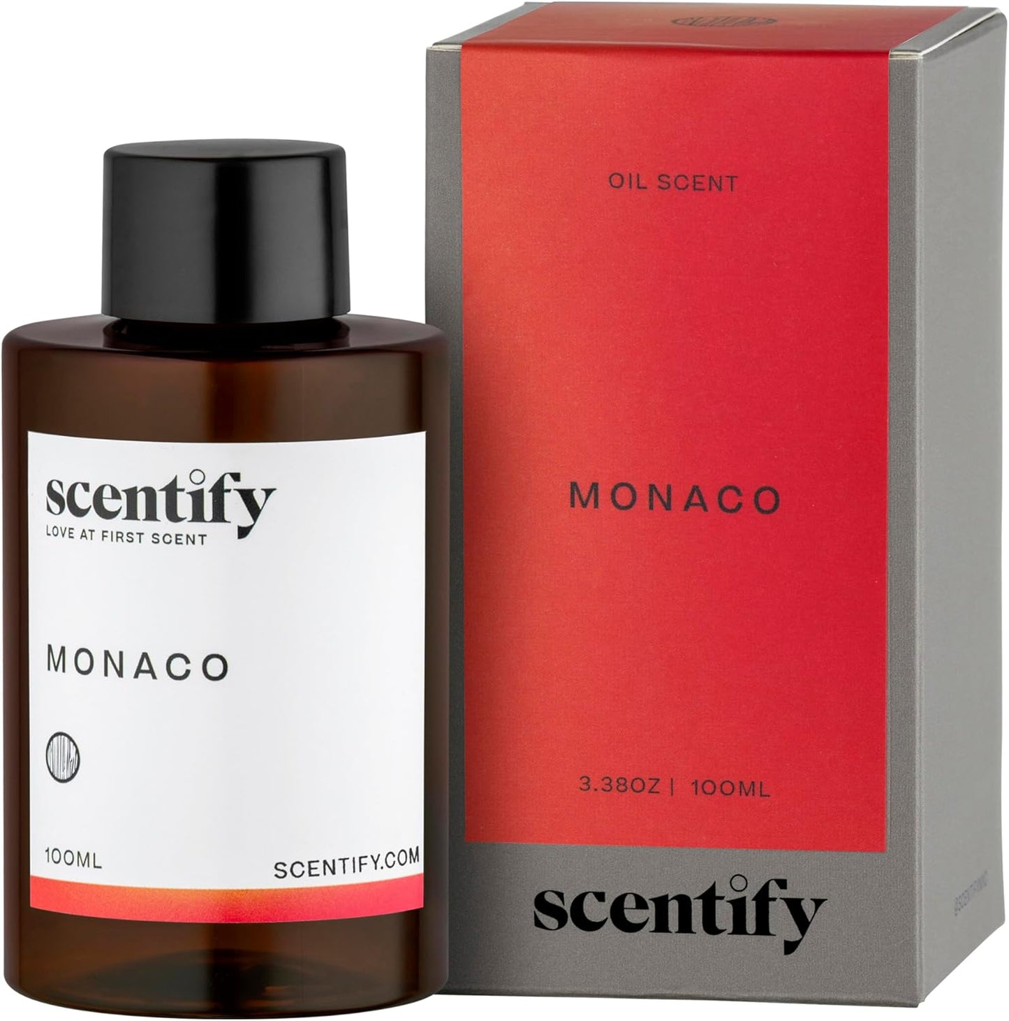 Scentify Monaco Aroma Oil Refill Scent for Oil Diffusers - Saffron, Jasmine, Amber, Cedar Scents