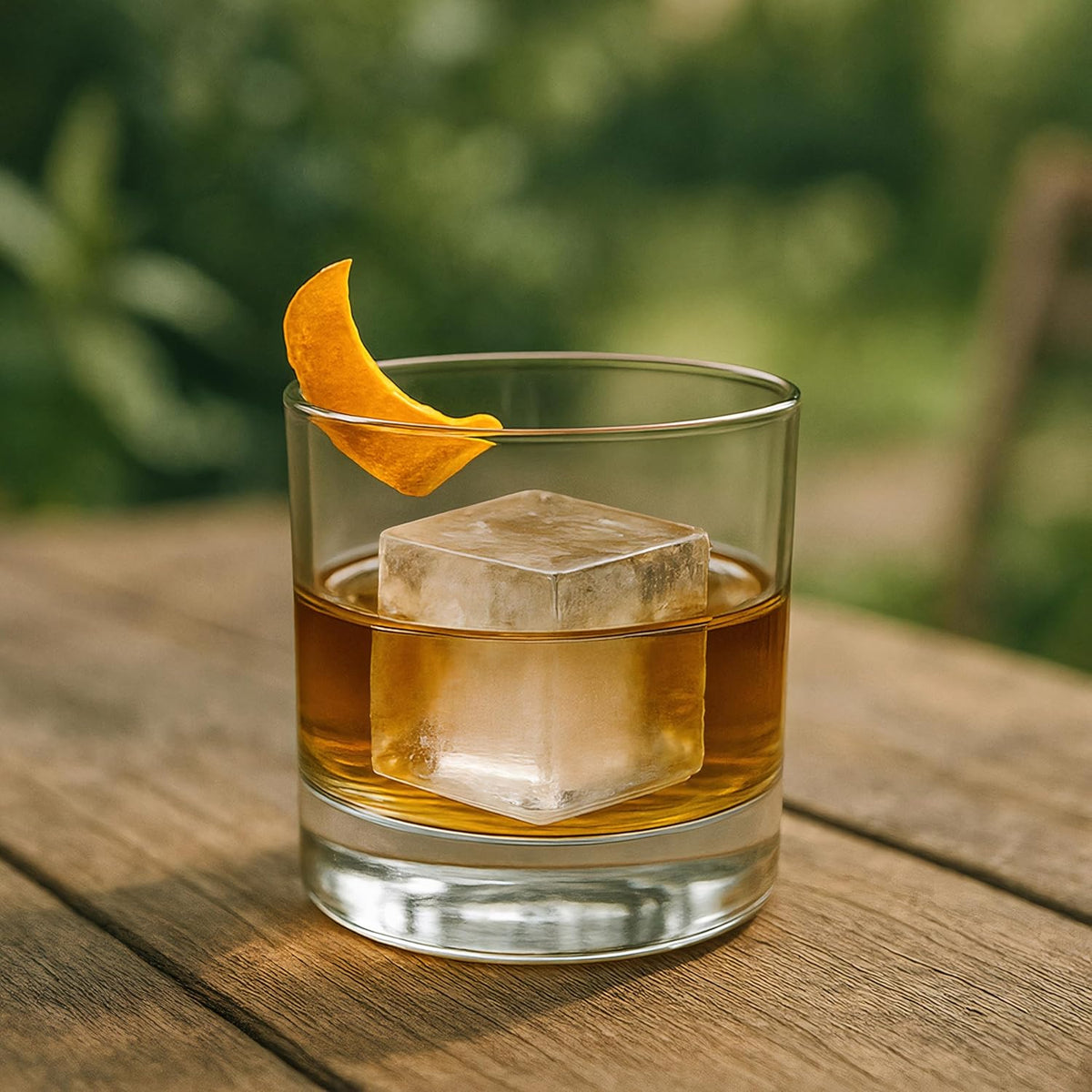 glacio Ice Cube Molds – 2-Pack Silicone Trays for 8 Large Square Cubes – Slow-Melt Ice for Whiskey