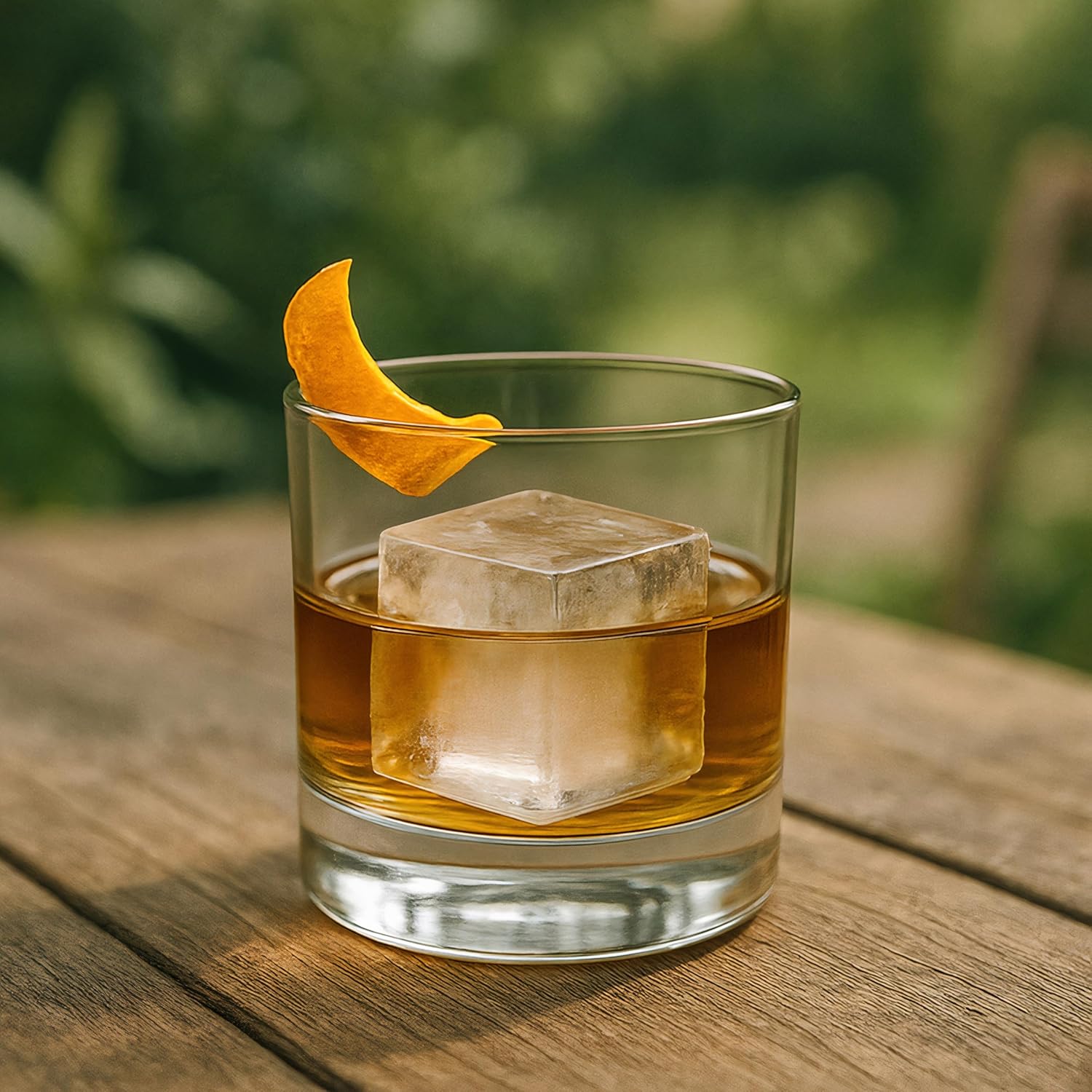 glacio Ice Cube Molds – 2-Pack Silicone Trays for 8 Large Square Cubes – Slow-Melt Ice for Whiskey