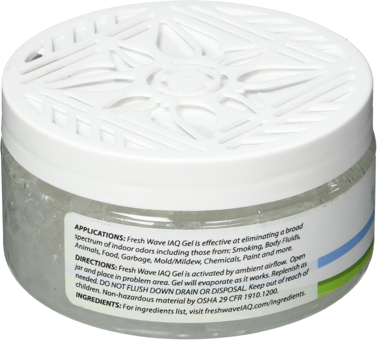Fresh Wave IAQ Commercial Odor Eliminating Gel, 8 Fl. Oz. | Odor Absorbers for Home | Safer Odor