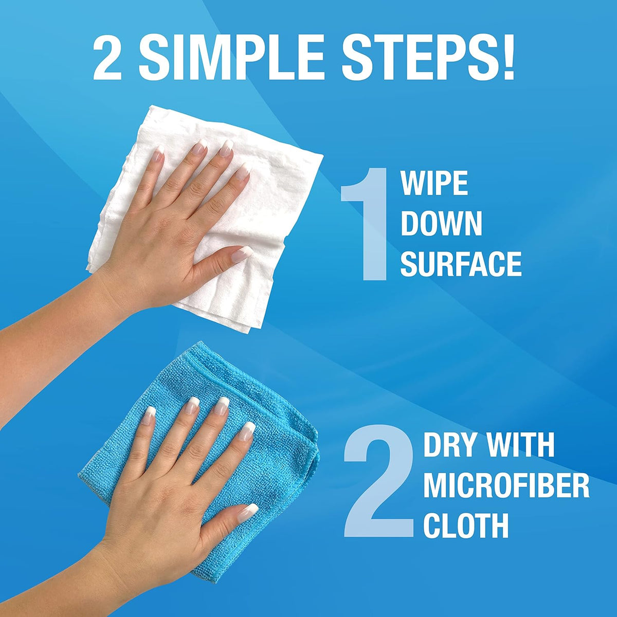 MiracleWipes for Microwaves and Cooktops, Easily Removes Food and Grime Buildup, Safe and