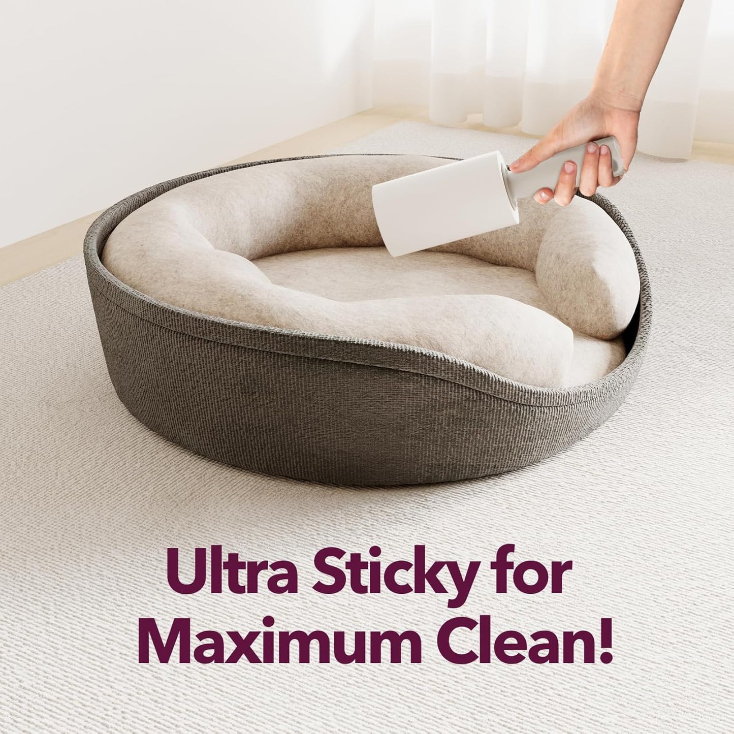 Lint Rollers for Pet Hair Extra Sticky, 880 Sheets Mega Value Set Lint Roller with 4 Upgraded