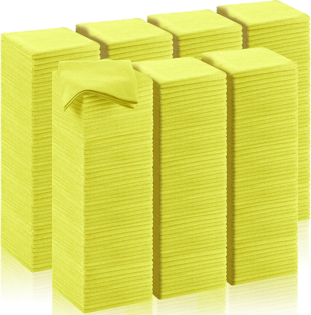 200 Pcs Microfiber Cleaning Cloth 16x16 Inch Microfiber Towels for Car Ultra Absorbent Cleaning