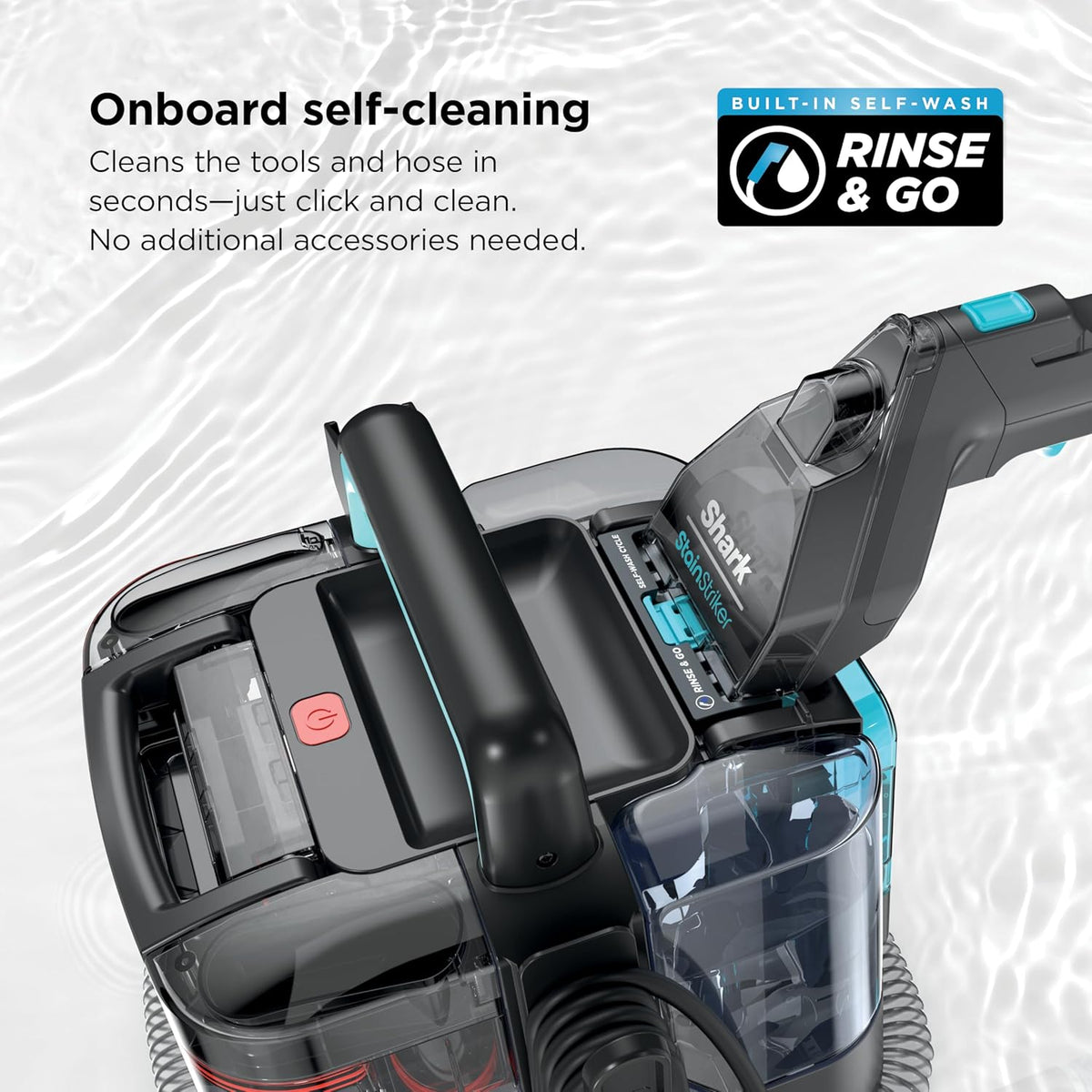 Shark StainStriker Portable Carpet & Upholstery Cleaner w/on board self cleaning - Spot, Stain, &