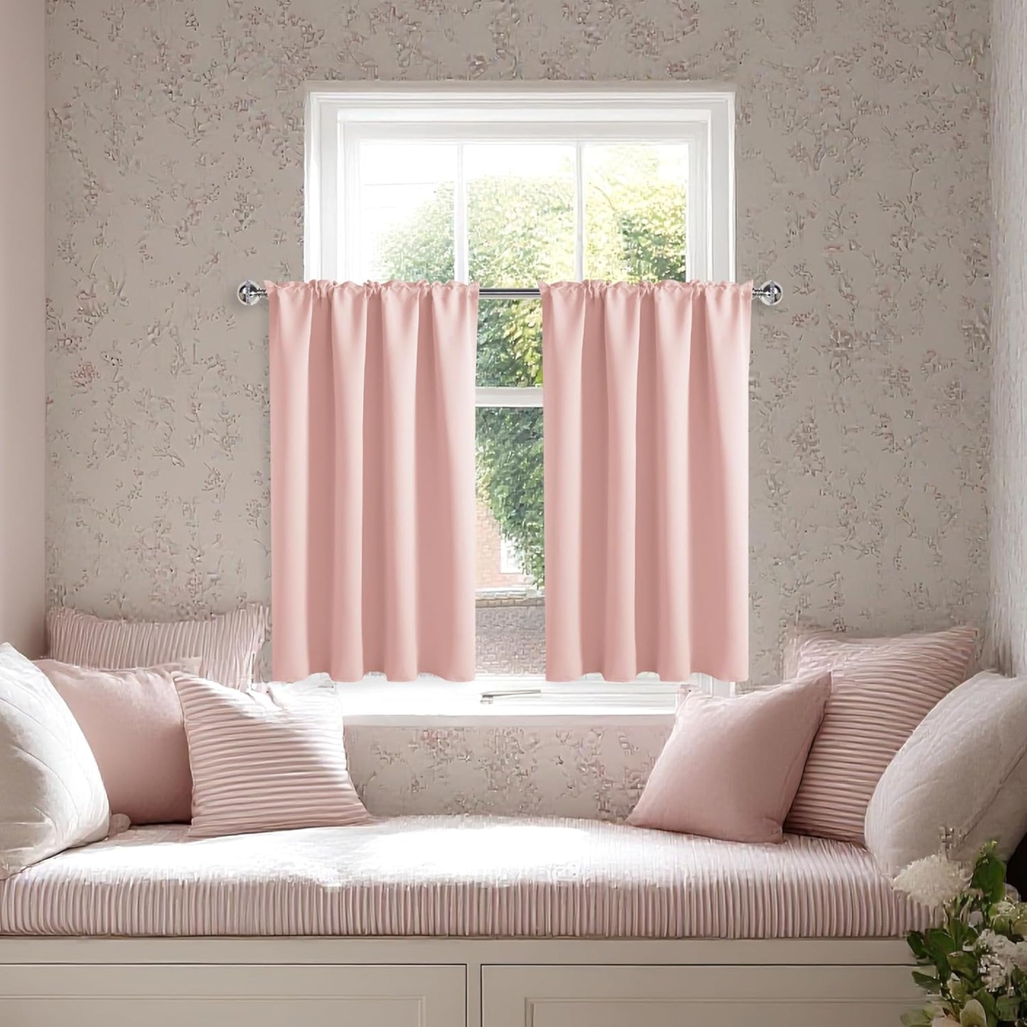 DWCN Blackout Curtains for Living Room Thermal Insulated, Energy Saving & Noise Reducing Bedroom