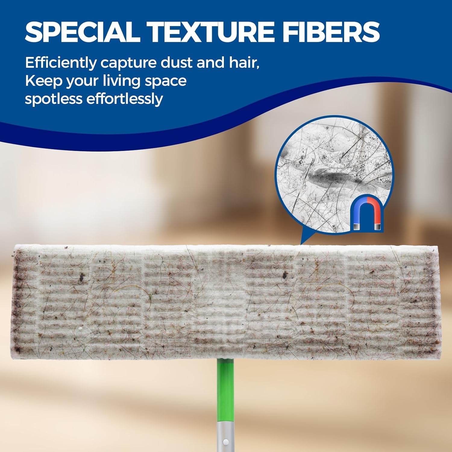 XL Dry Mop Refills Dust Sweeping Cloths Disposable Mop Pads for XL Sweeper X Large Floor Cleaning