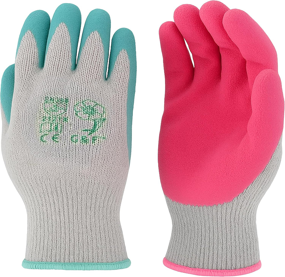 G & F Products G & F Rubber Latex Double Coated Work Gloves for Construction, gardening gloves