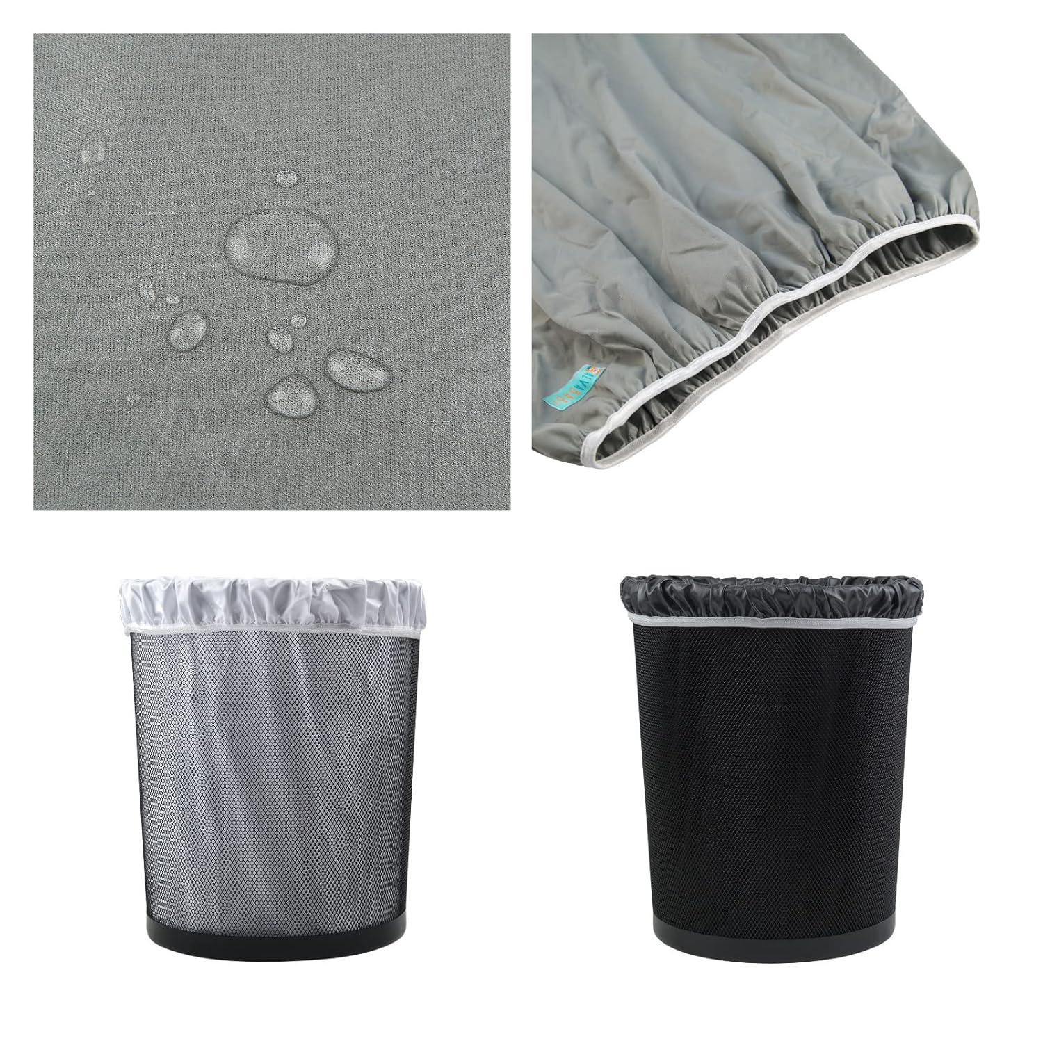 ALVABABY 2 Pack Reusable Diaper Pail Liner for Cloth Diaper,Rubbish Bag,Laundry,Fits for 13.3