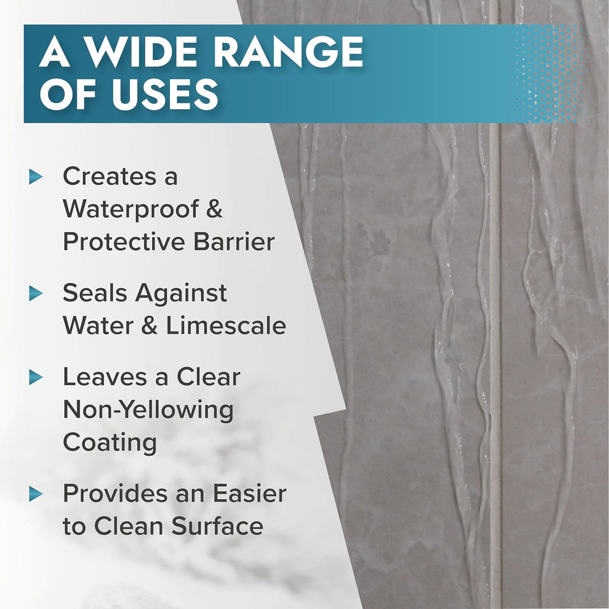Polar Tile & Grout Sealer Clear Aerosol Spray - 2 x 13.5 Fl Oz | Instantly Waterproofs and Protects