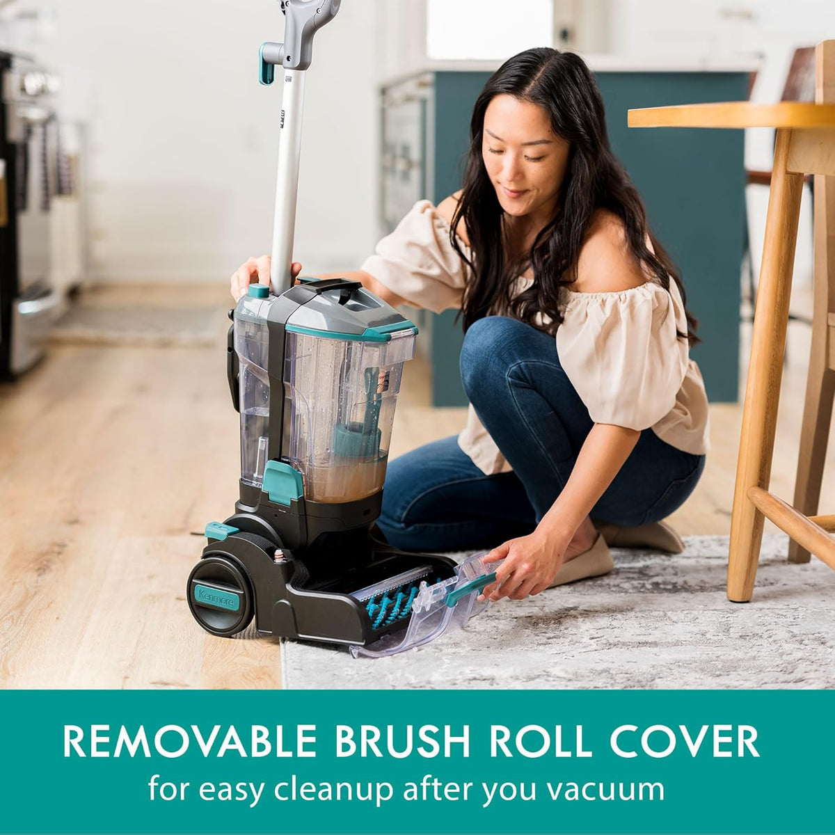 Kenmore KW4070 RevitaLite Pet Portable Carpet Cleaner with High Cleaning Power, 3.2L Clean Tank &