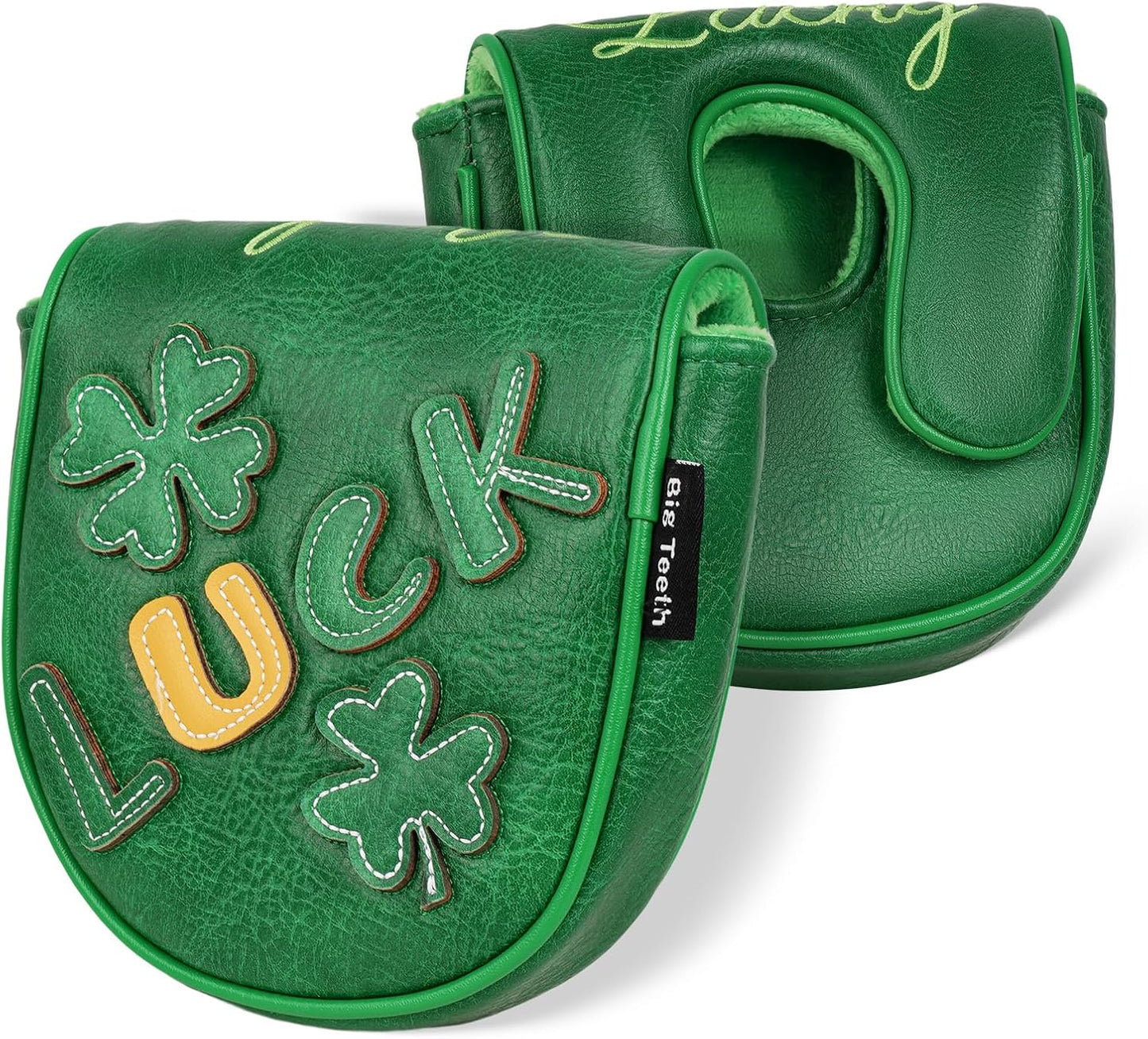 Golf Headcovers Golf Club Head Covers Four Leaf Clover Good Luck Charm - Clover Style Premium