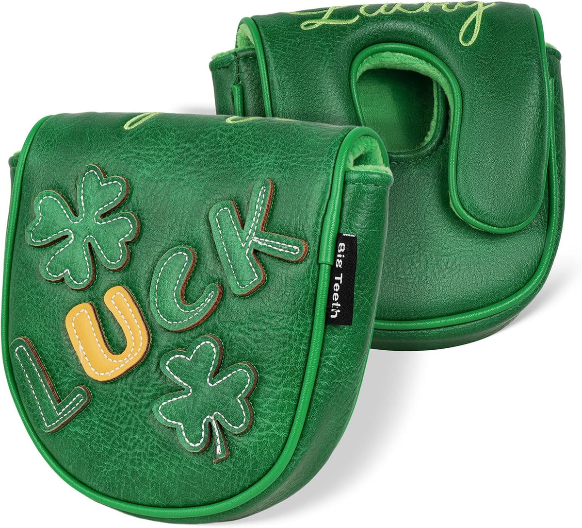 Golf Headcovers Golf Club Head Covers Four Leaf Clover Good Luck Charm - Clover Style Premium