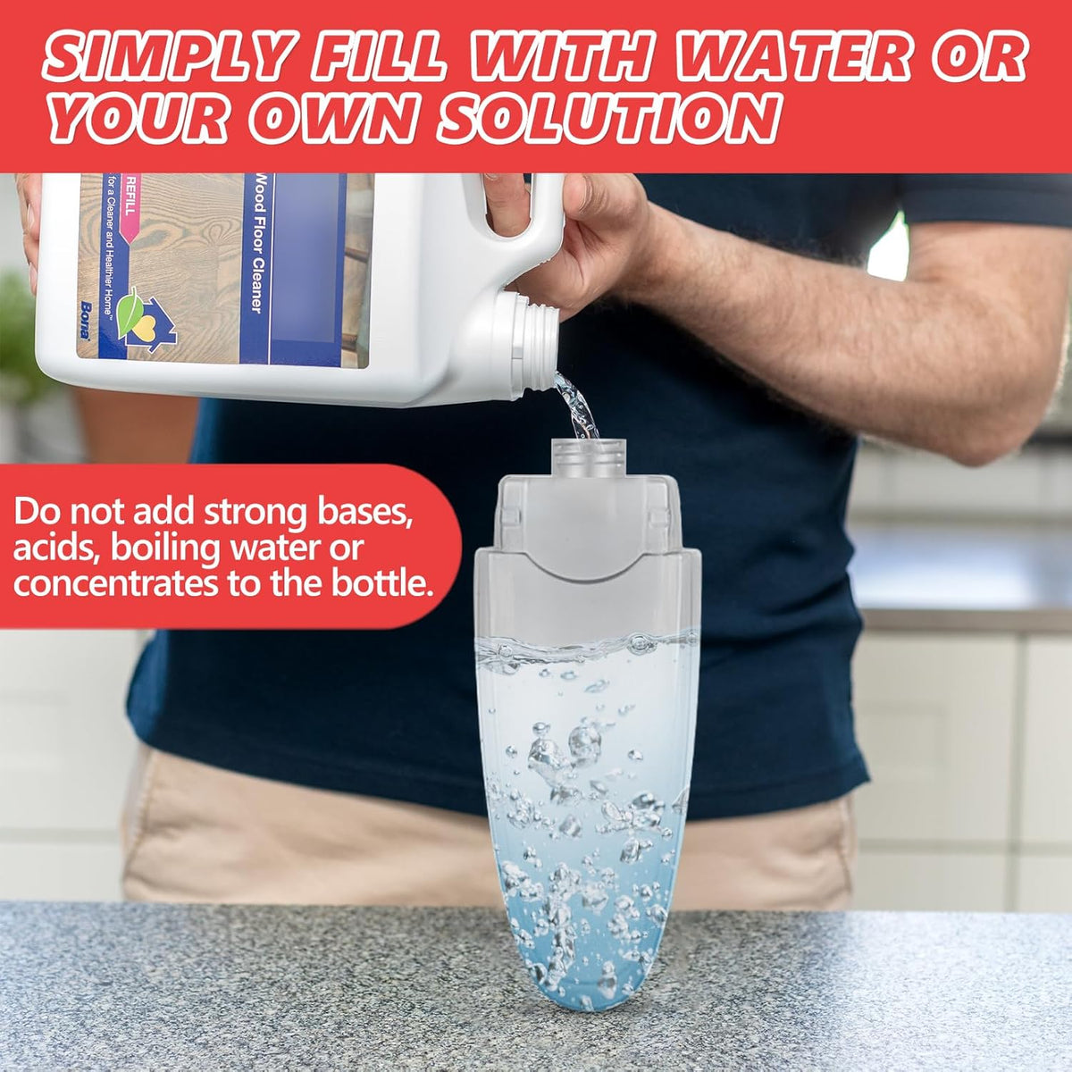 HOMTOYOU Dust Mop for Hardwood Floors: Microfiber Spray Mop for Cleaning Laminate Wood Tile Home