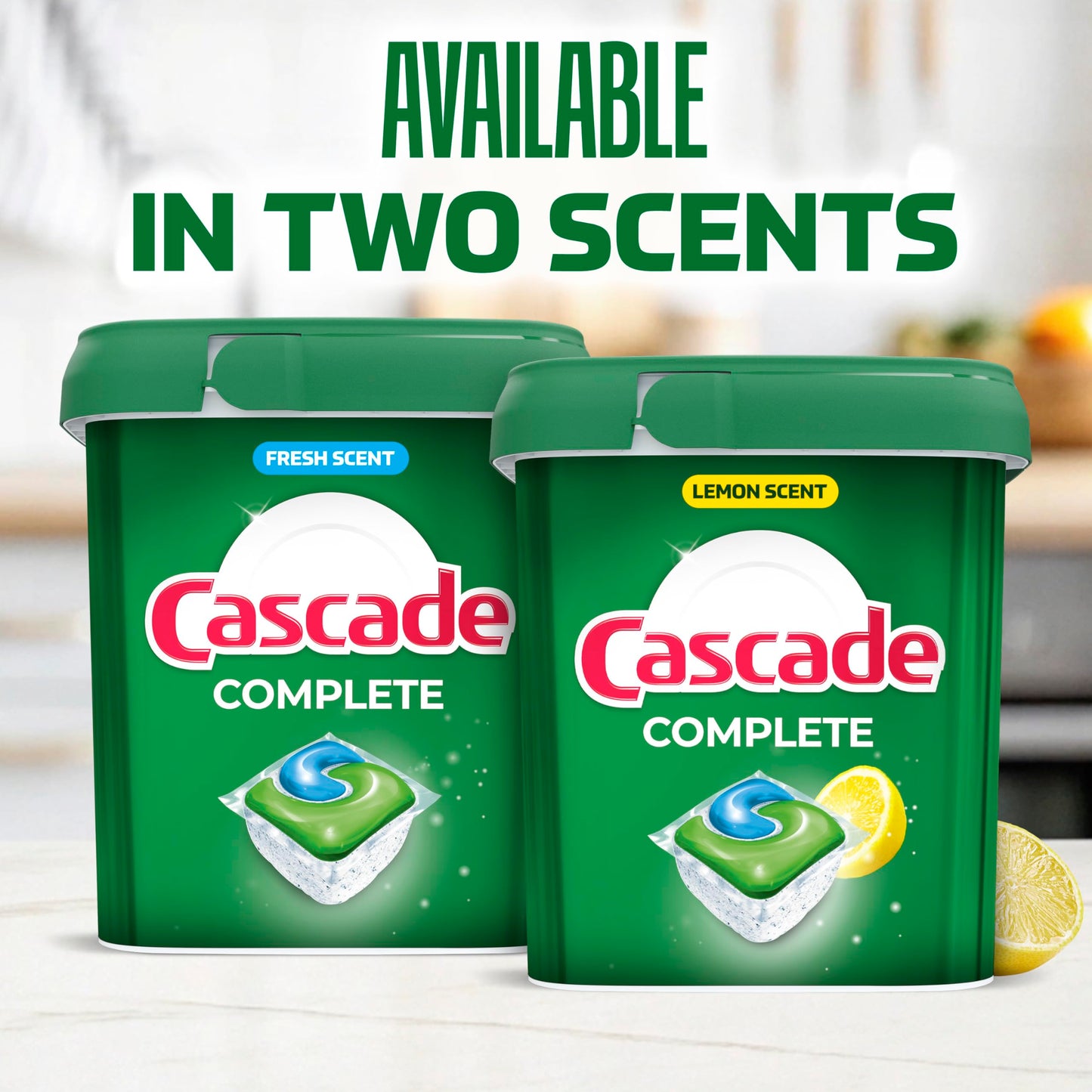 Cascade Complete Dishwasher Pods - Fresh Scent ActionPacs, Dishwasher Detergent, Dishwasher Soap