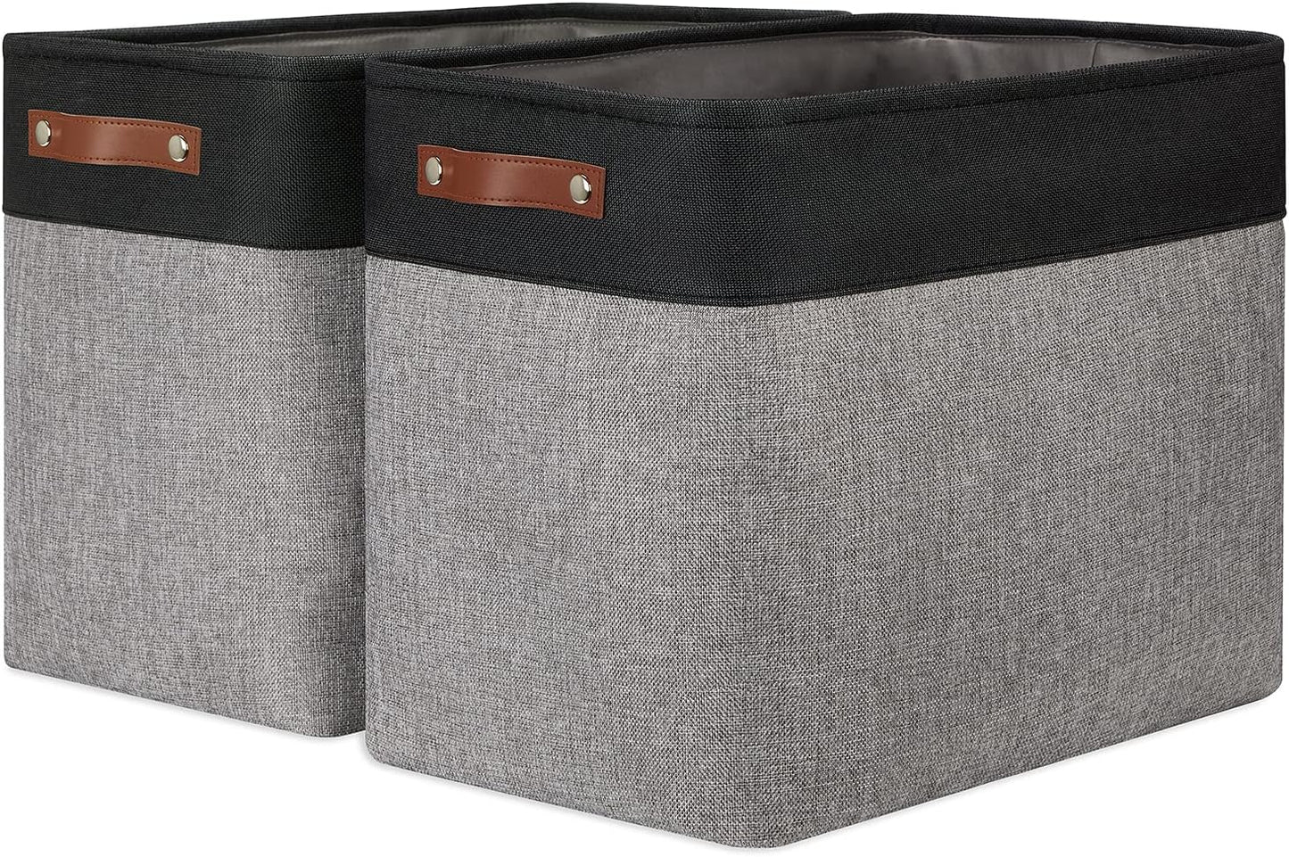 DULLEMELO Extra Large Storage Baskets, Fabric Storage Bins for Organizing Shelves Nursery Toys