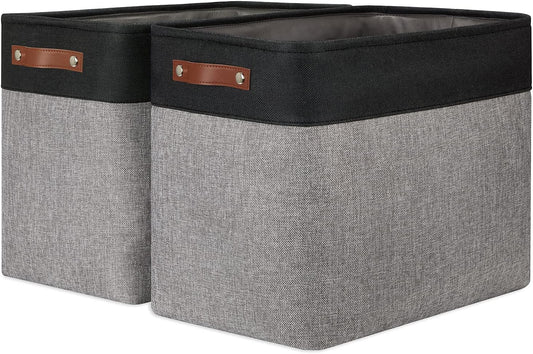 DULLEMELO Extra Large Storage Baskets, Fabric Storage Bins for Organizing Shelves Nursery Toys
