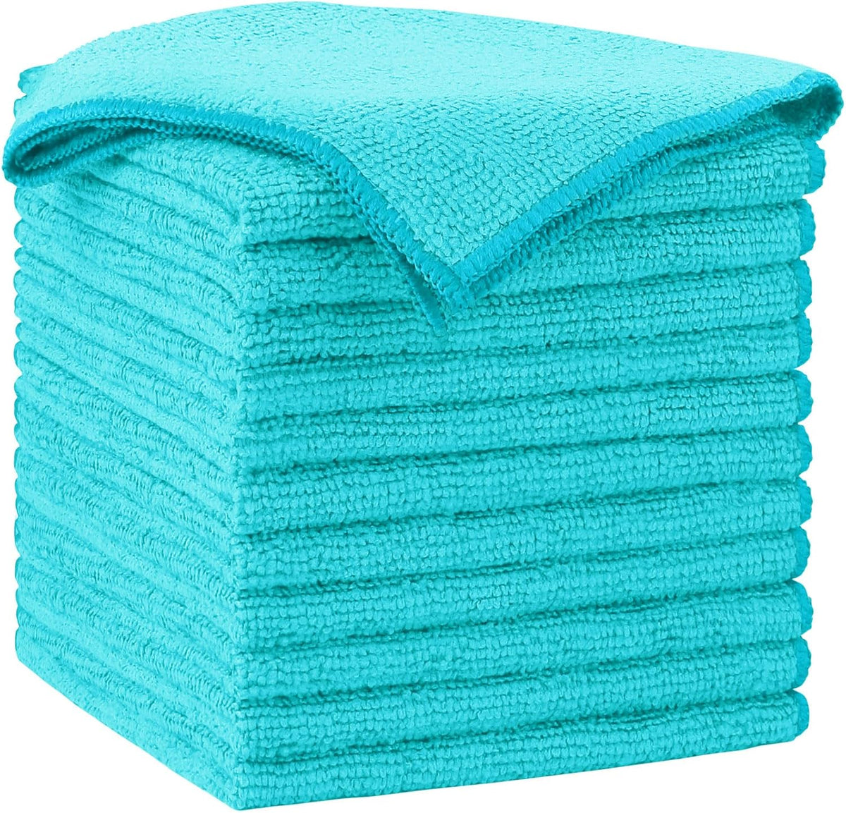 AIDEA Microfiber Cleaning Cloth-12PK, Soft Microfiber Towels for Cars, Absorbent Cleaning Rags
