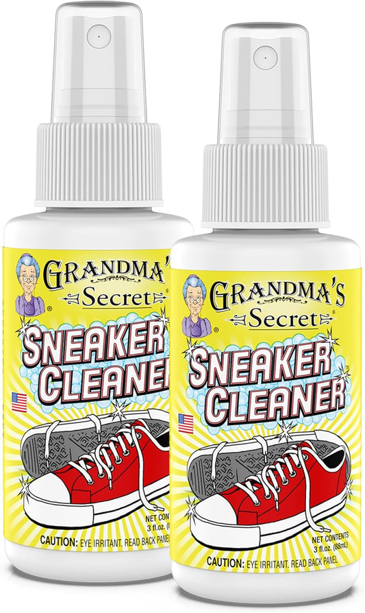 Grandma's Secret Sneaker Cleaner - Shoe Cleaner for Rubber, Canvas and Leather - Stain Remover