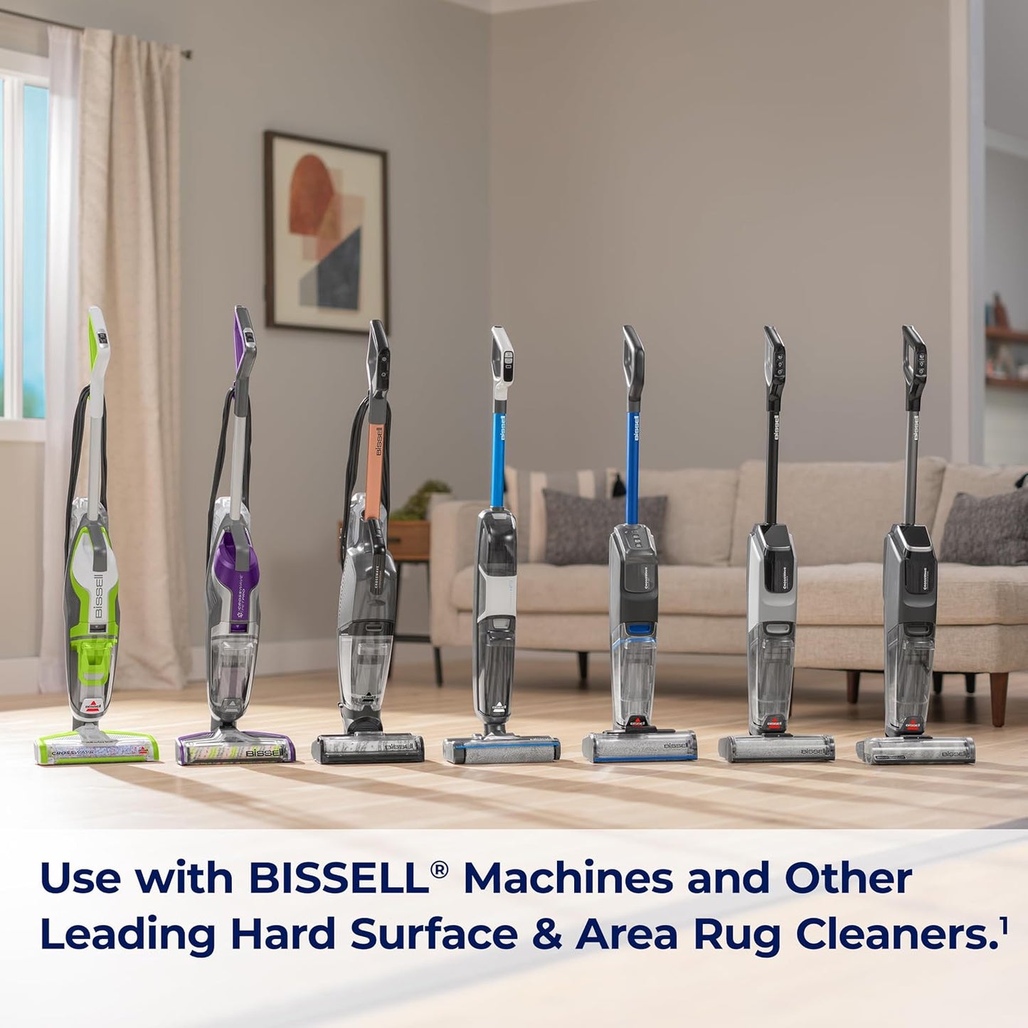 Bissell Multi-Surface Pet Formula with Febreze Freshness for Crosswave, 2295L, 80 oz, Safe to use