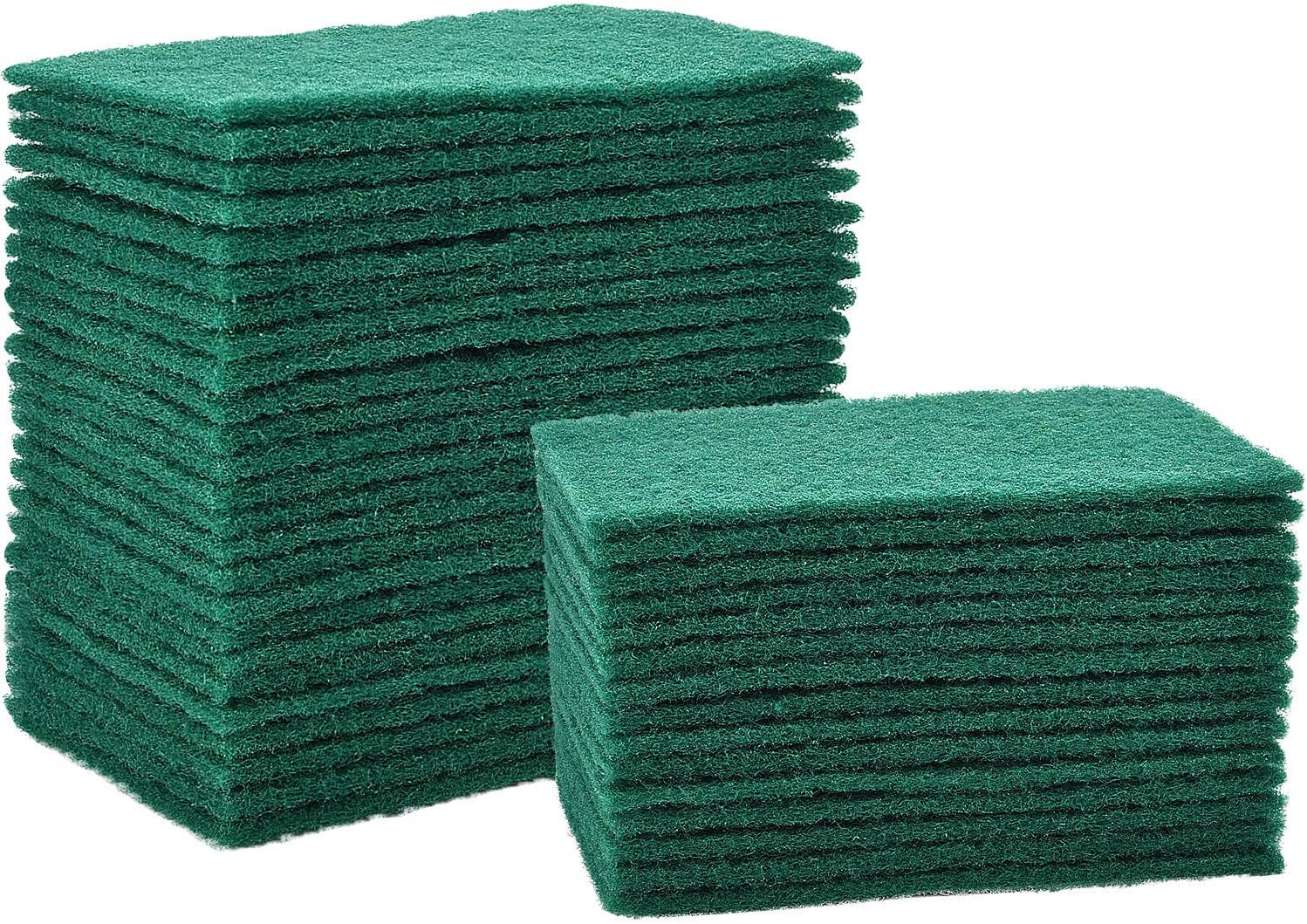 Jetec Scrub Pads Scouring Pads Sponge Dish Scrubber Scouring Cleaning Non Scratch for Kitchen