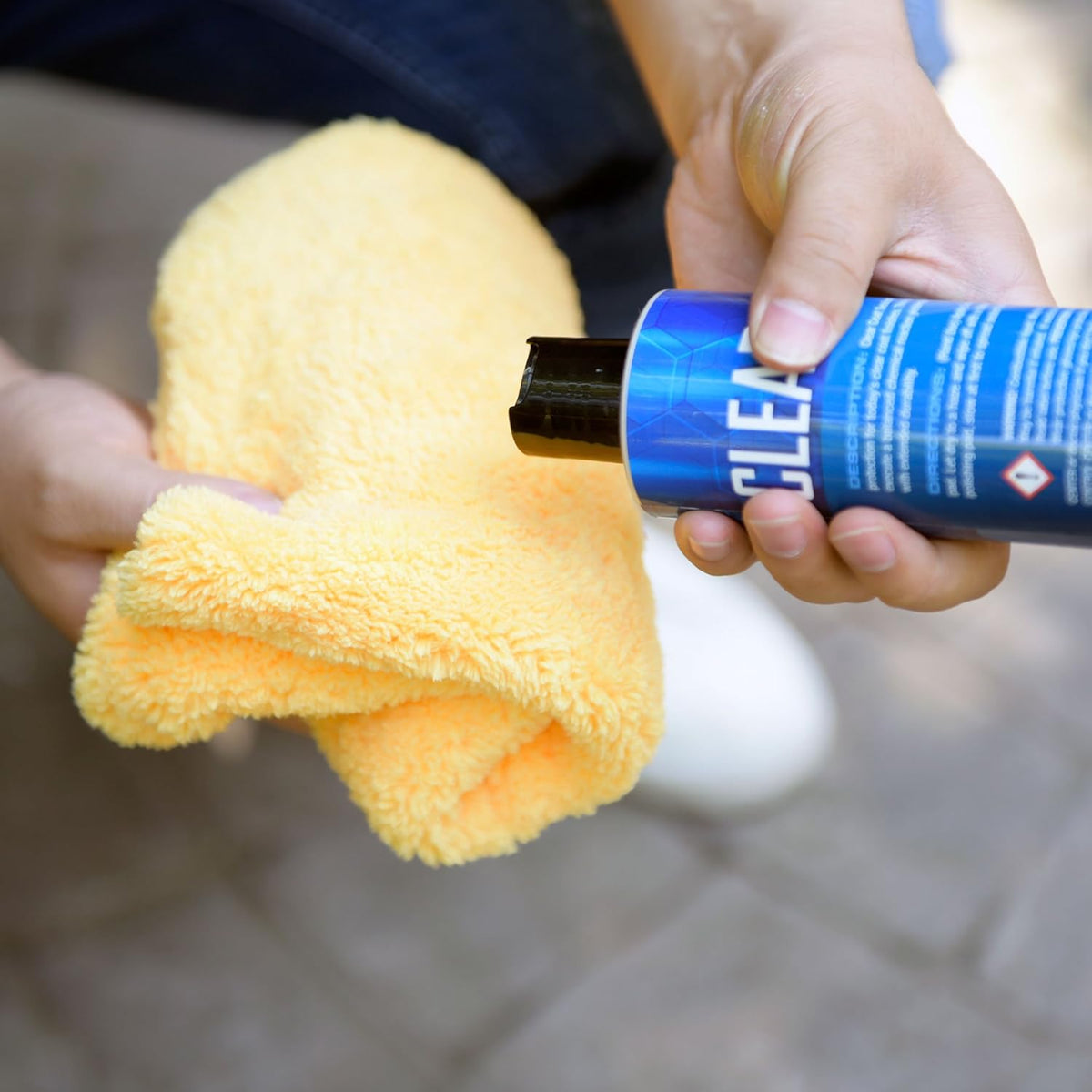CARCAREZ Microfiber Towels for Cars, Car Drying Wash Detailing Towel with Plush Edgeless Microfiber