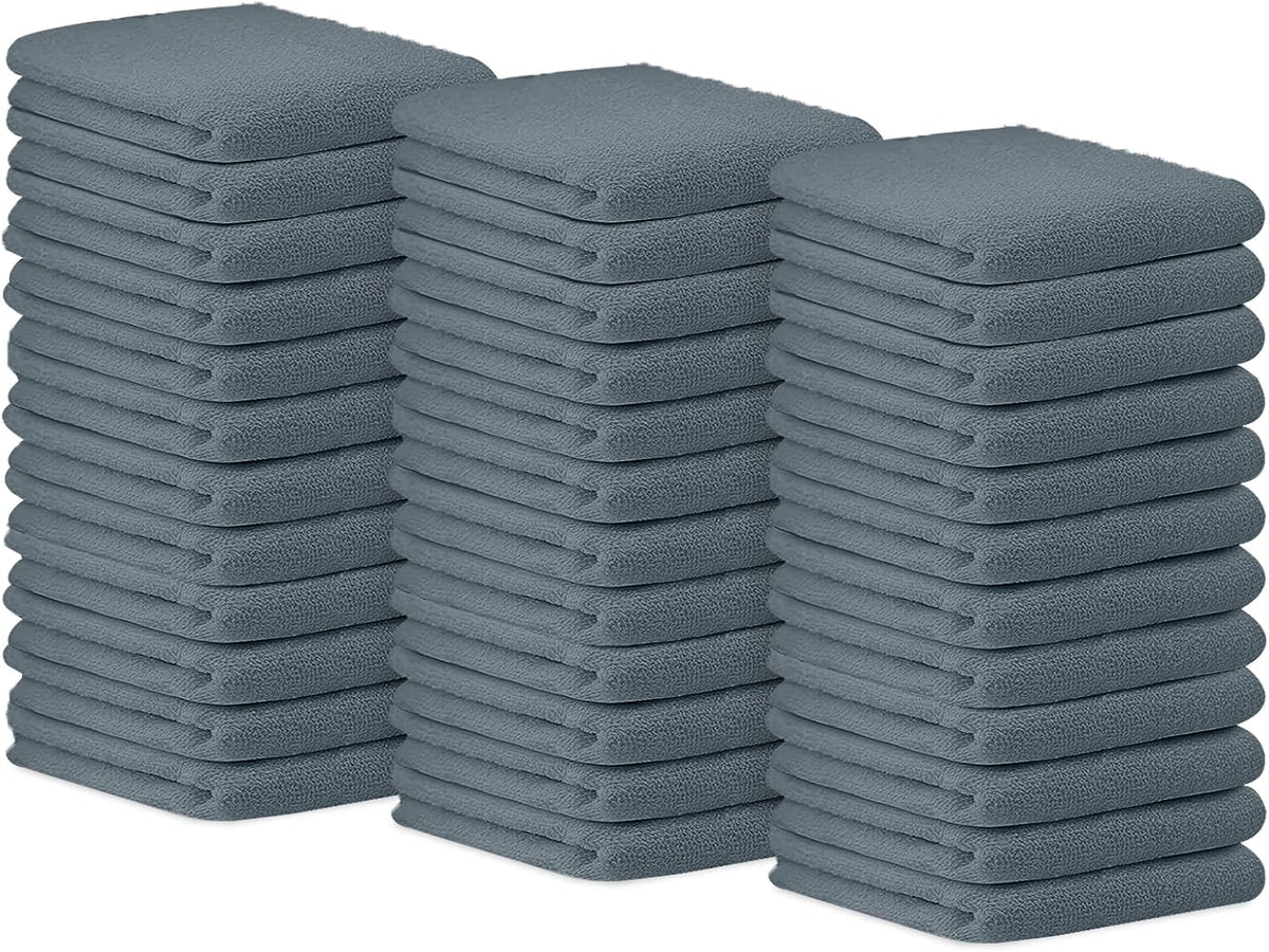 Avalon Towels Terry Bar Mop Towels (Value Pack of 36) Size 14"x17" – Absorbent and Durable