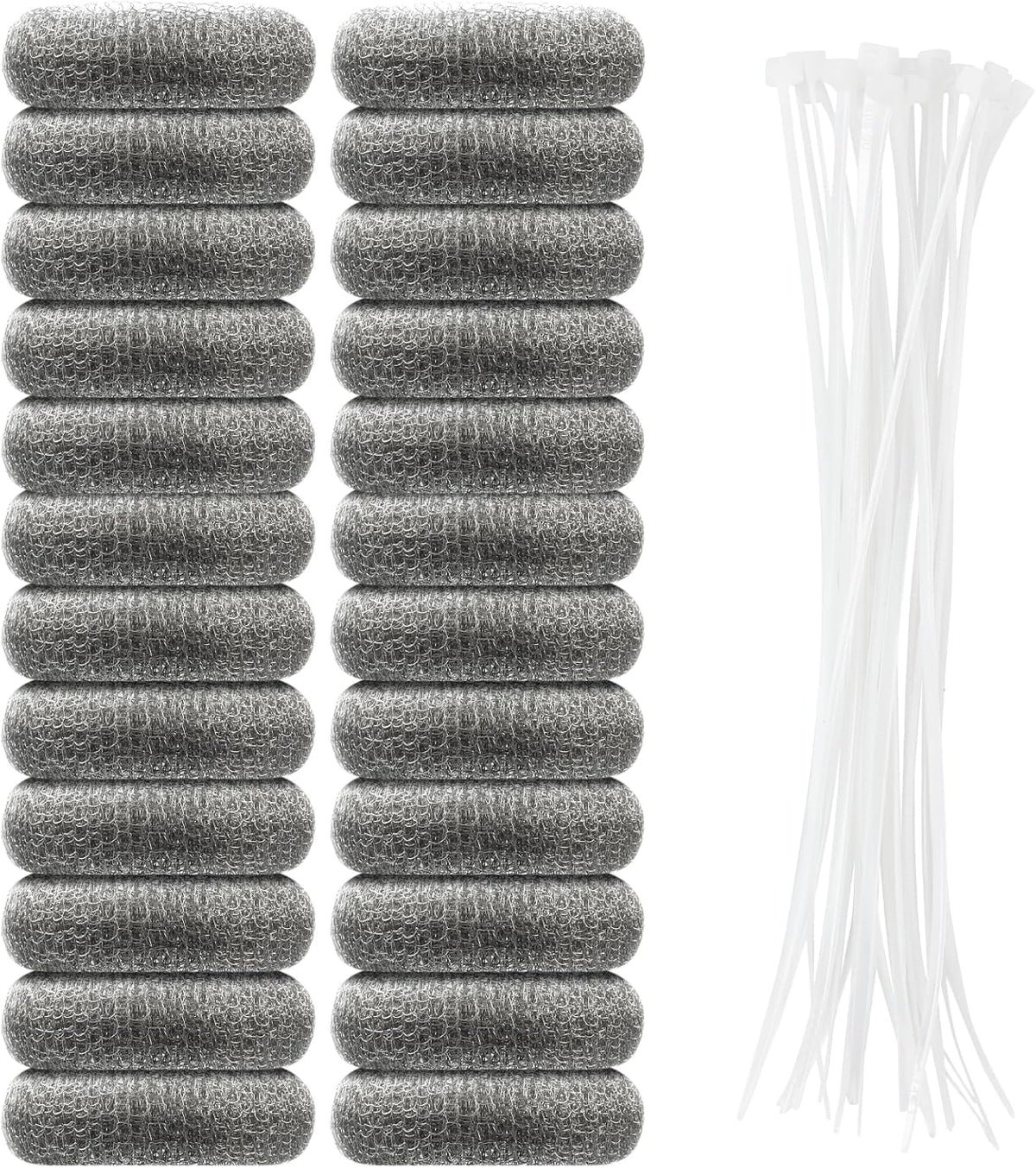 24 PCS Lint Traps, Stainless Steel Lint Catcher for Washing Machine, Pet Hair Remover for Laundry